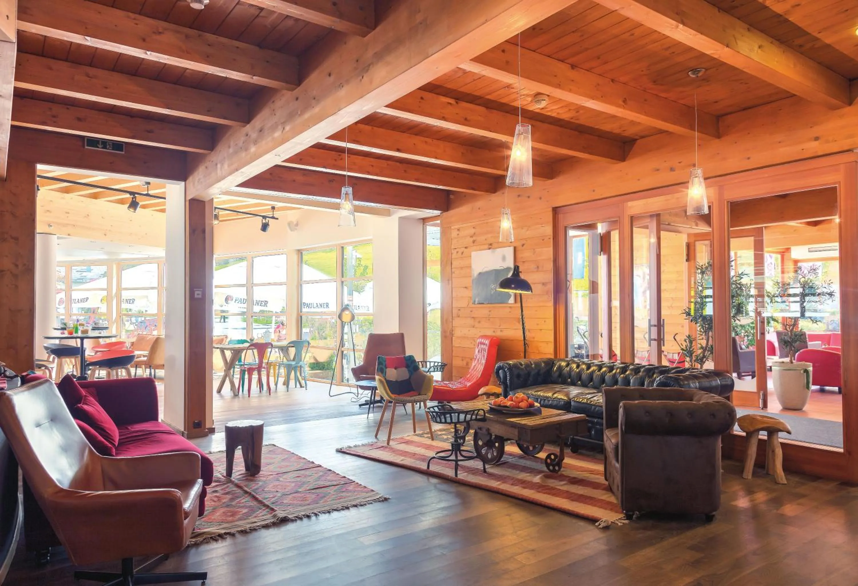 Communal lounge/ TV room in Gut Wenghof - Family Resort Werfenweng