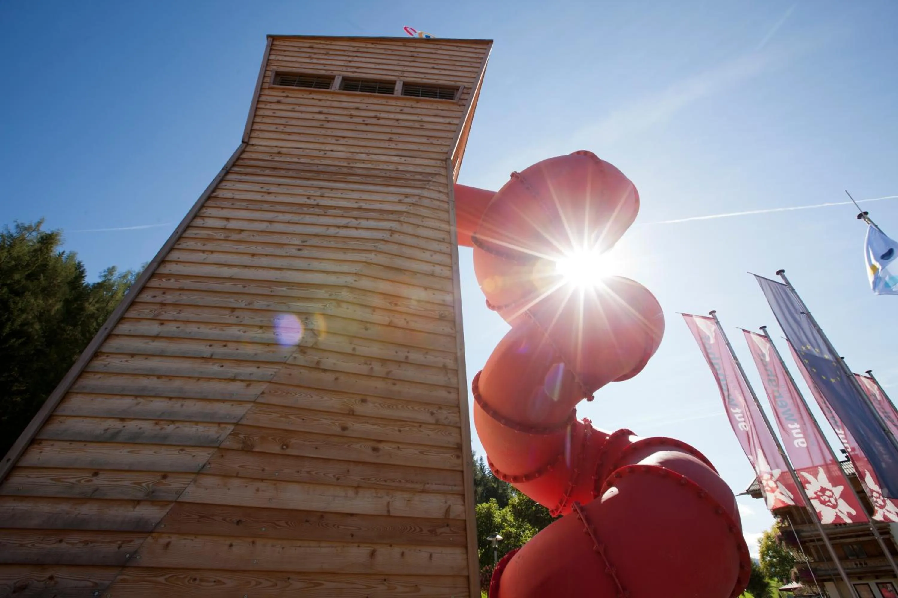 Children play ground in Gut Wenghof - Family Resort Werfenweng