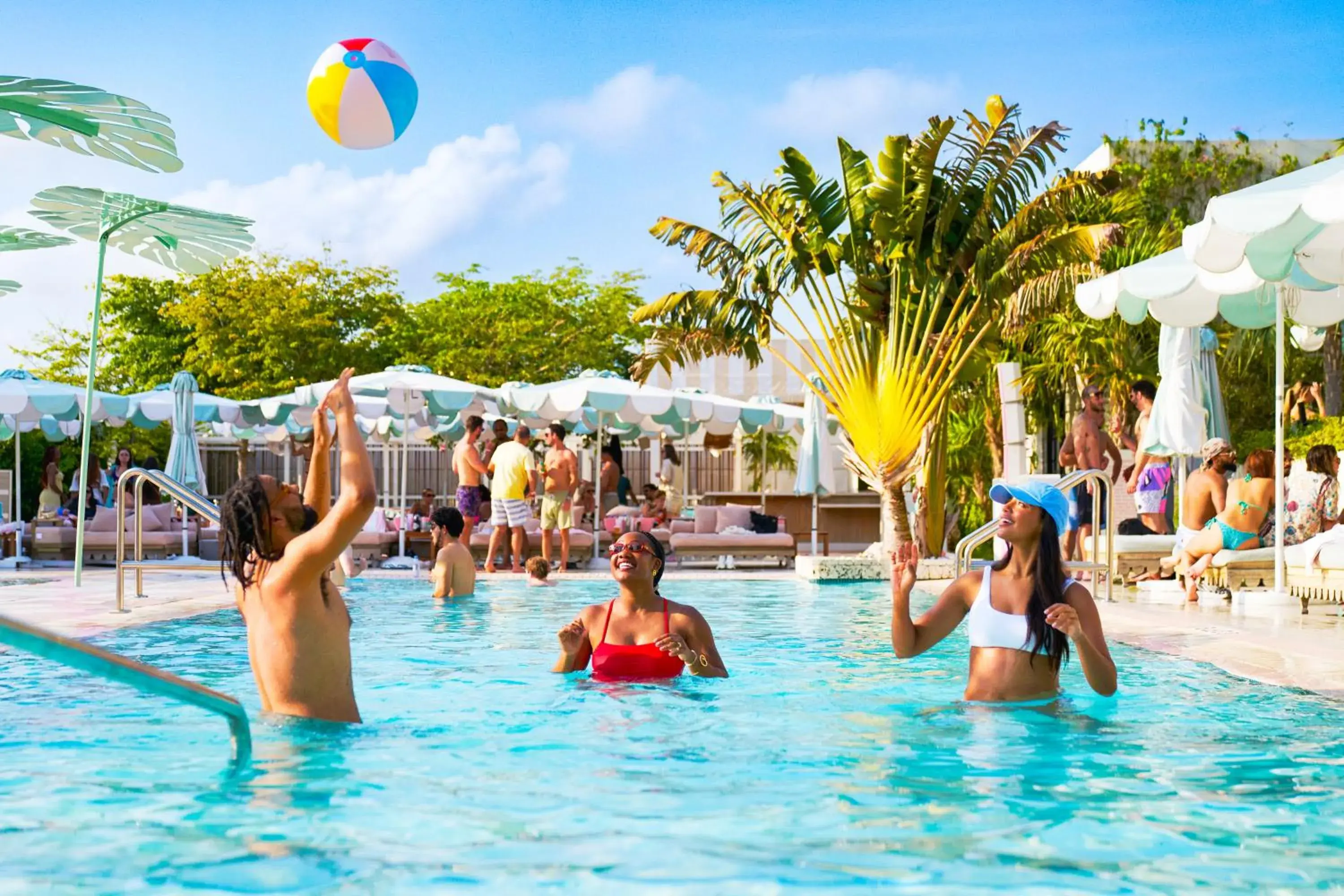 Swimming pool in The Goodtime Hotel, Miami Beach a Tribute Portfolio Hotel Swimming pool in The Goodtime Hotel, Miami Beach a Tribute Portfolio Hotel