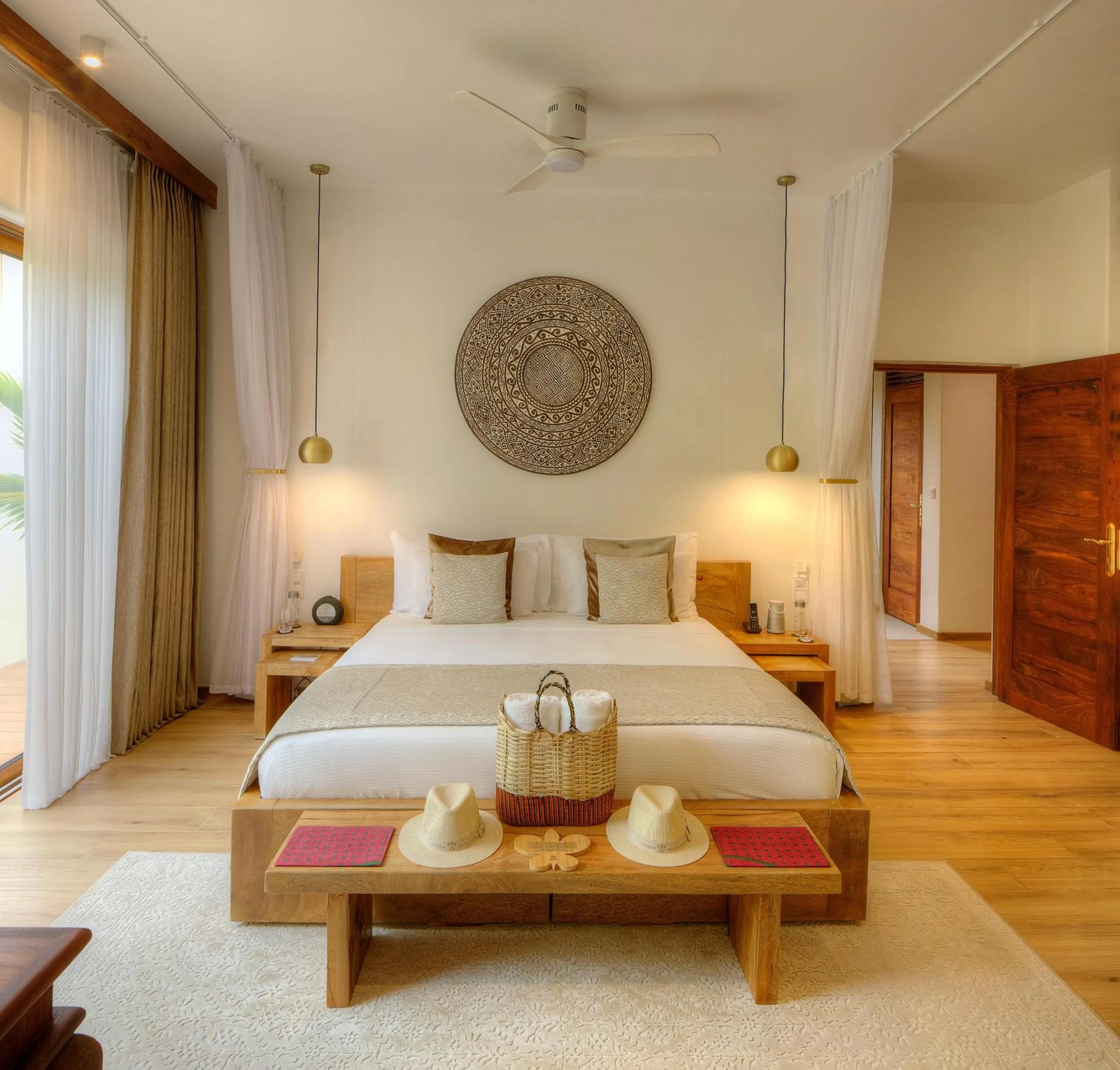 Bed in Zanzibar White Sand Luxury Villas & Spa - Relais & Chateaux