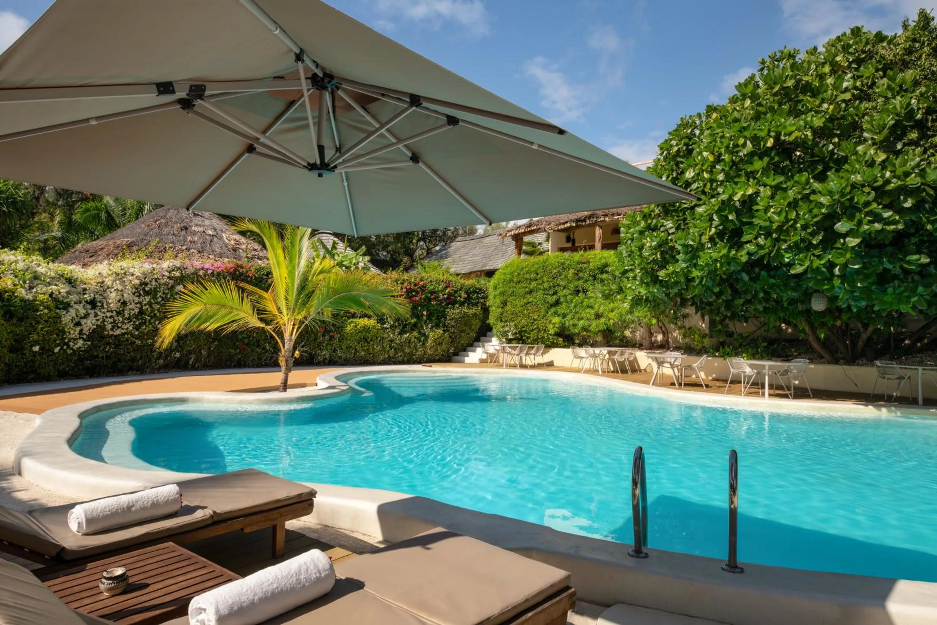 Swimming pool in Zanzibar White Sand Luxury Villas & Spa - Relais & Chateaux