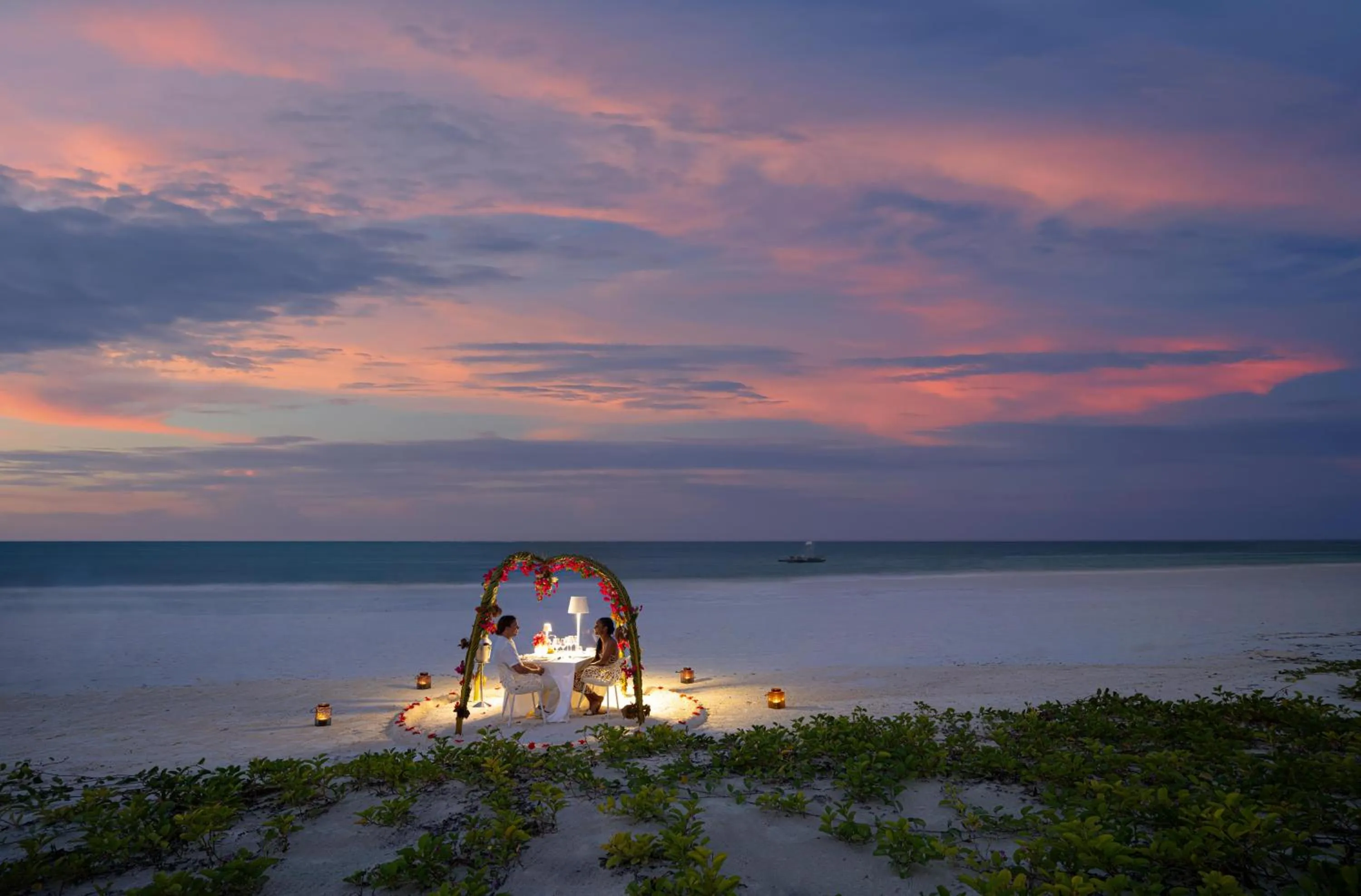 Evening entertainment in Zanzibar White Sand Luxury Villas & Spa - Relais & Chateaux