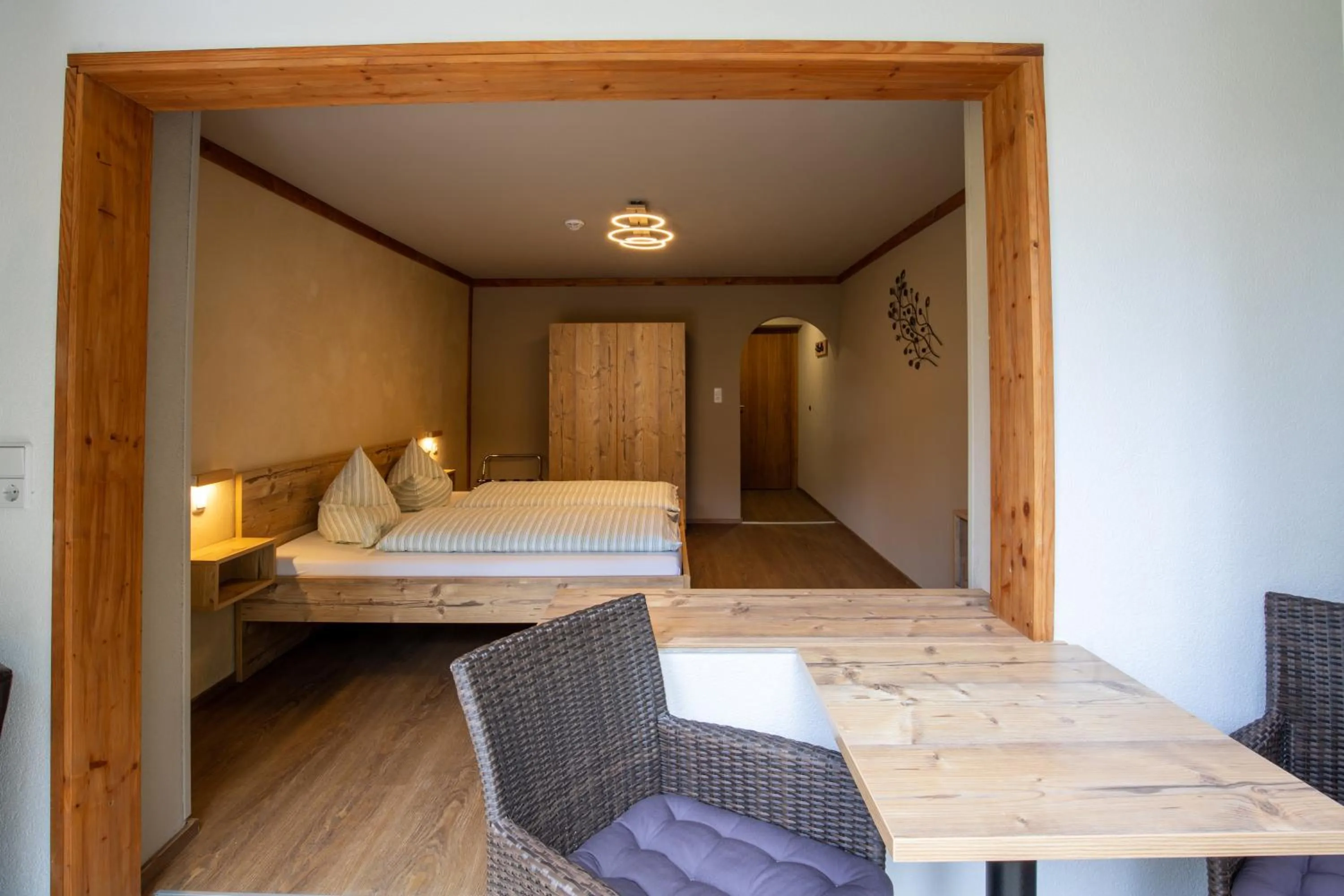 Photo of the whole room, Bed in Hotel Pension Tyrol