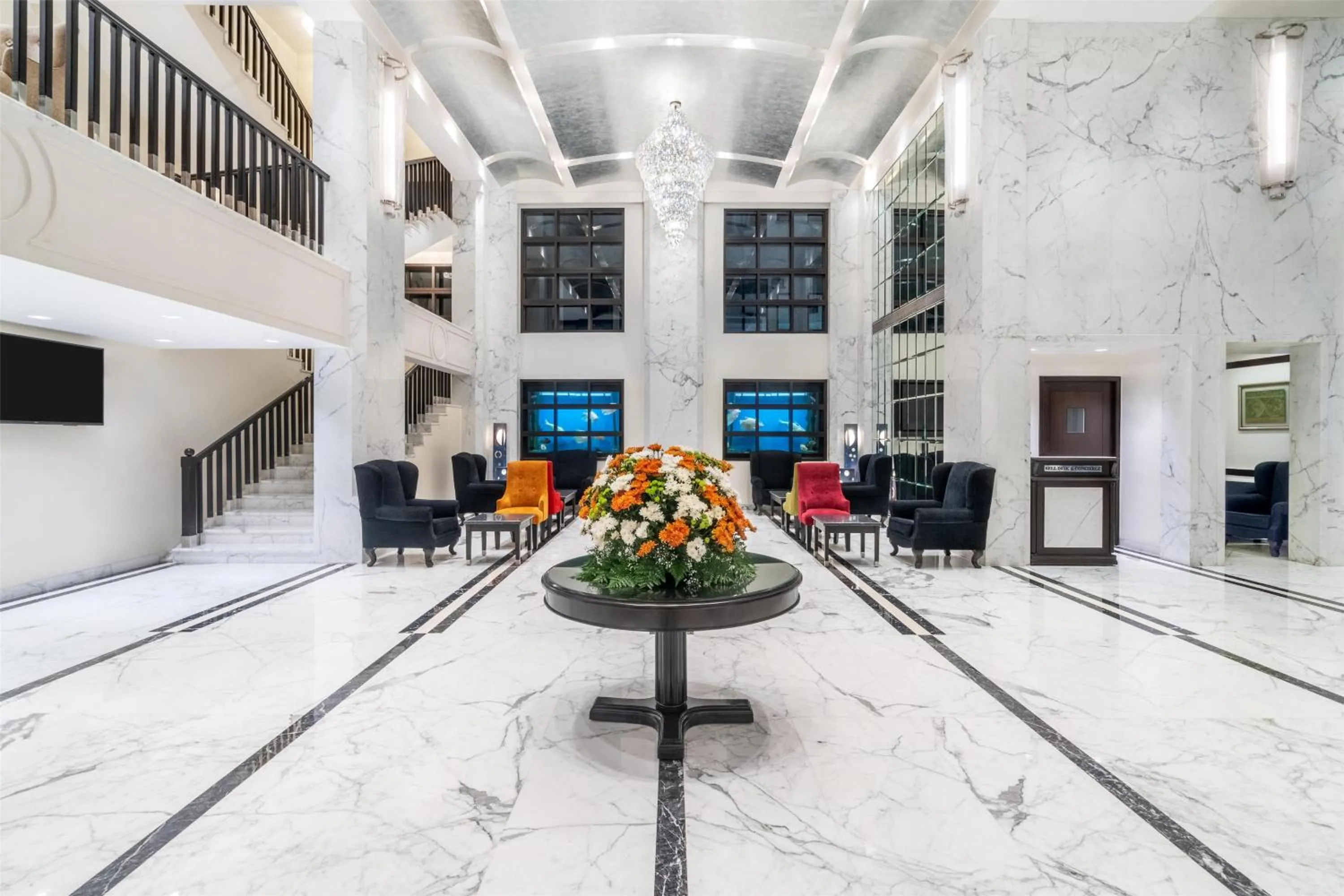 Lobby or reception in St Mark's Hotel Bengaluru, a member of Radisson Individuals