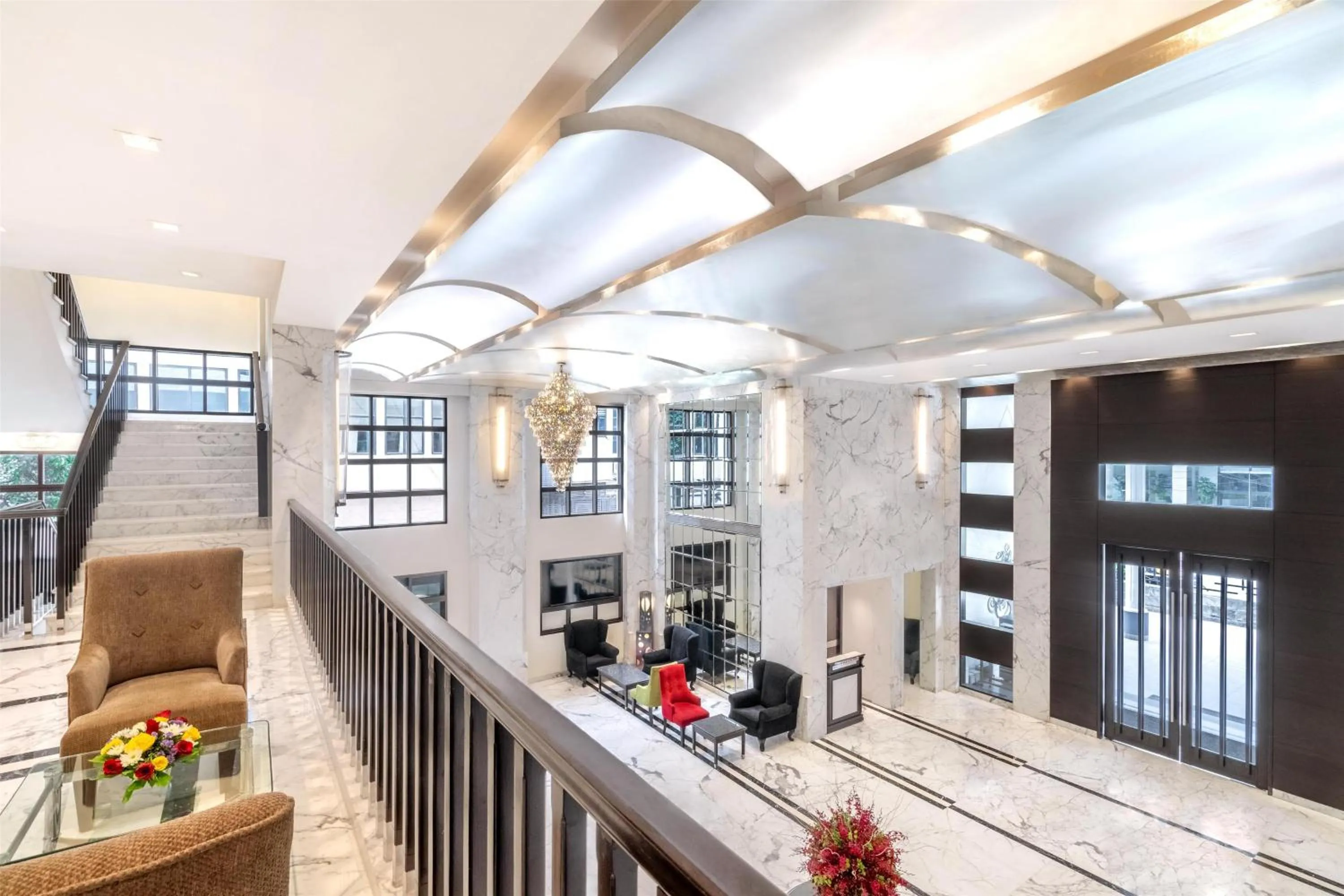 Lobby or reception in St Mark's Hotel Bengaluru, a member of Radisson Individuals