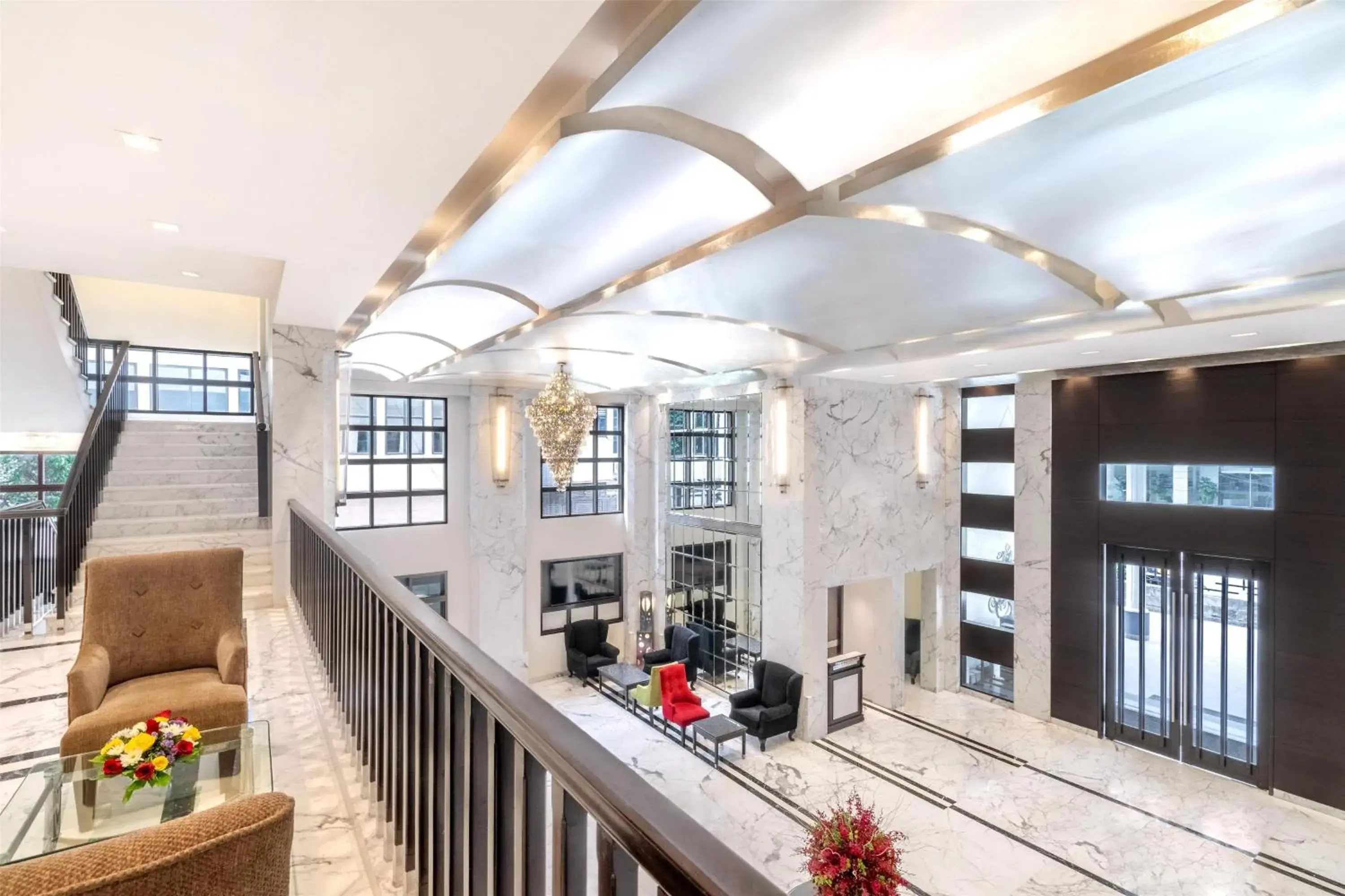 Lobby or reception in St Mark's Hotel Bengaluru, a member of Radisson Individuals Lobby or reception in St Mark's Hotel Bengaluru, a member of Radisson Individuals