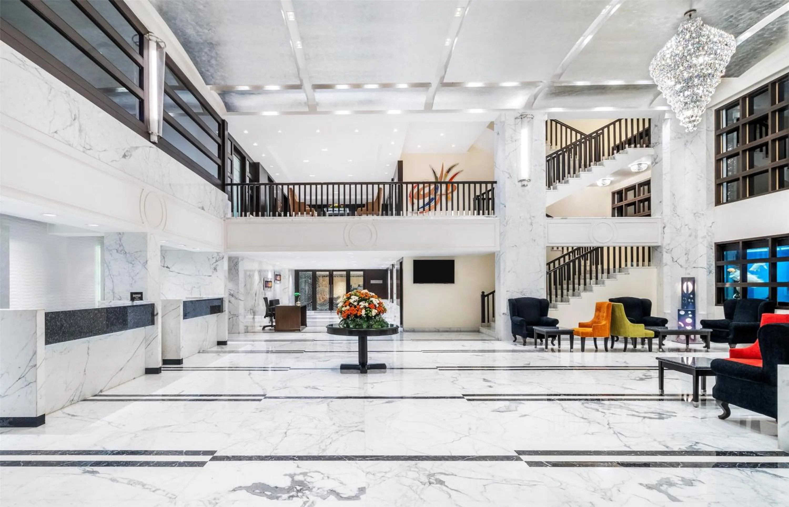 Lobby or reception in St Mark's Hotel Bengaluru, a member of Radisson Individuals