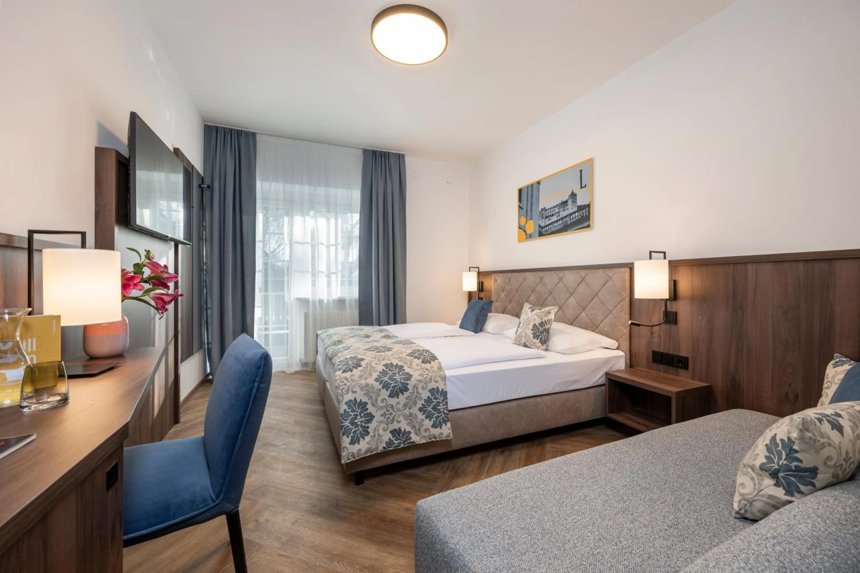 Bed in Salzburg Hotel Lilienhof