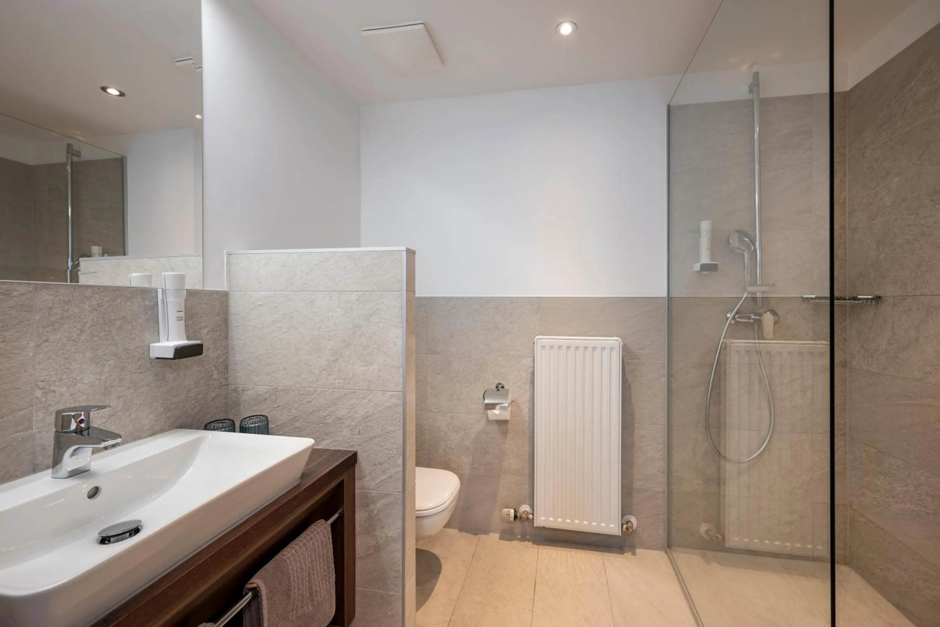 Shower in Salzburg Hotel Lilienhof