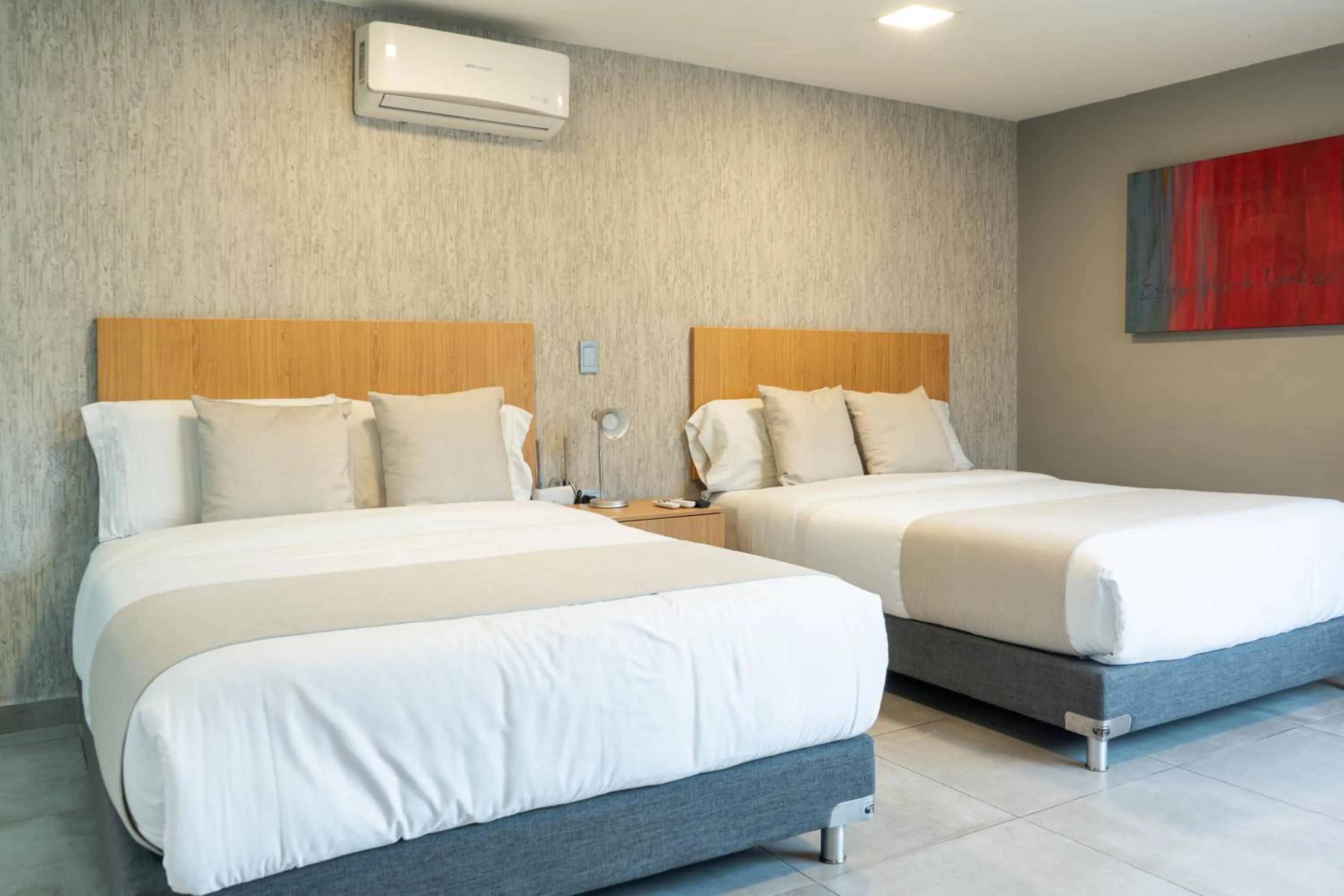 Bed in Hotel Bambu Milla De Oro