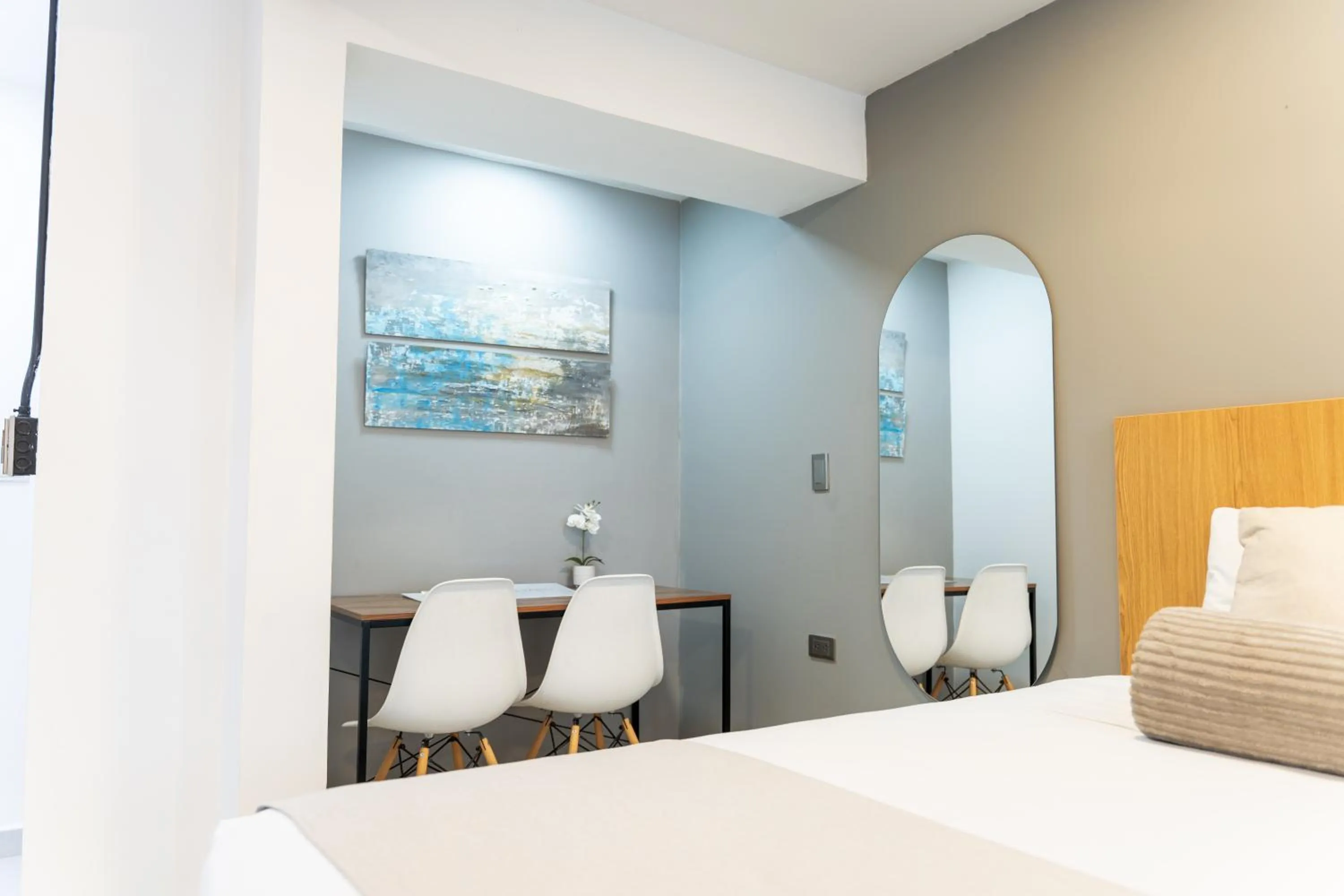 Decorative detail, Bed in Hotel Bambu Milla De Oro