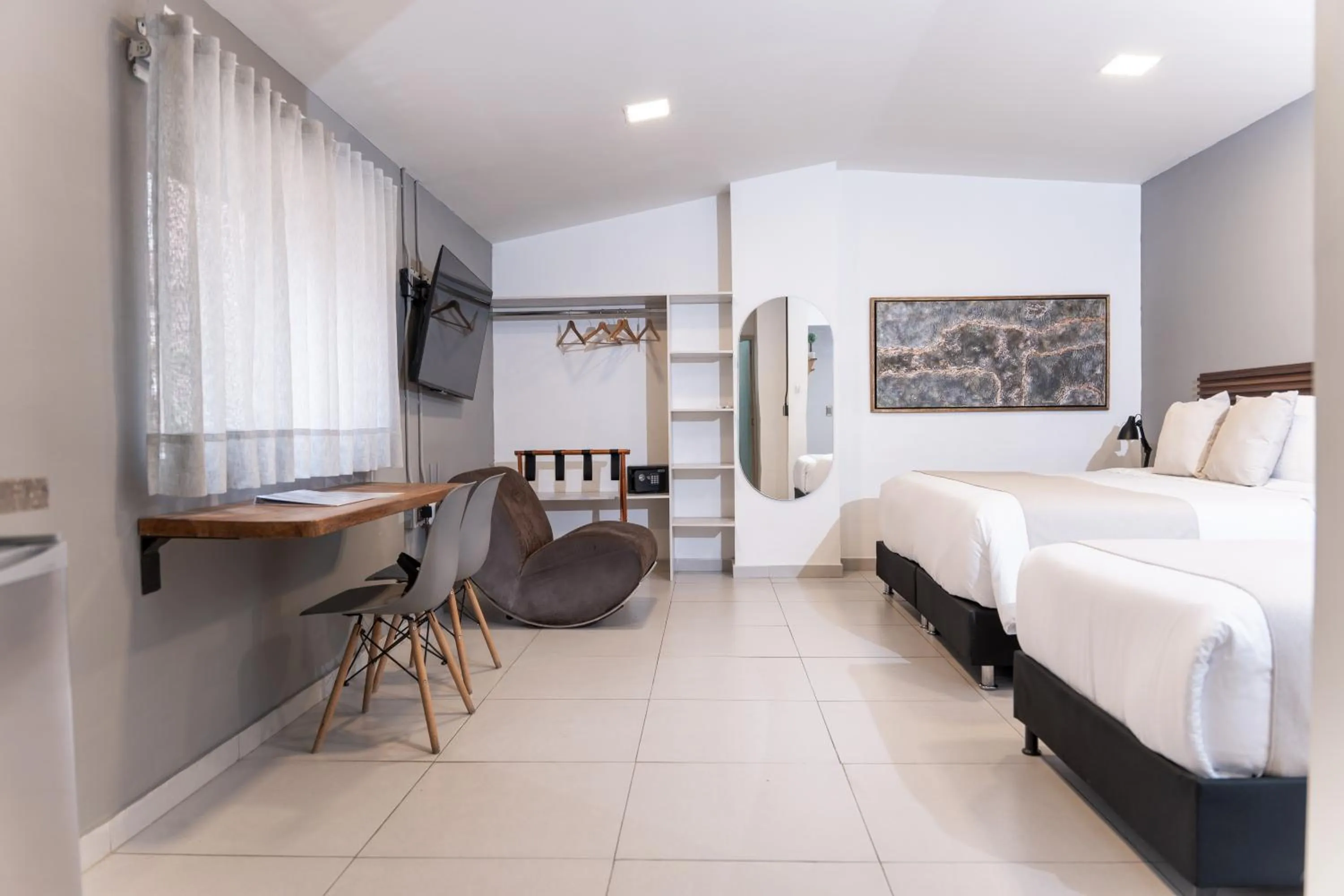 Decorative detail, Bed in Hotel Bambu Milla De Oro