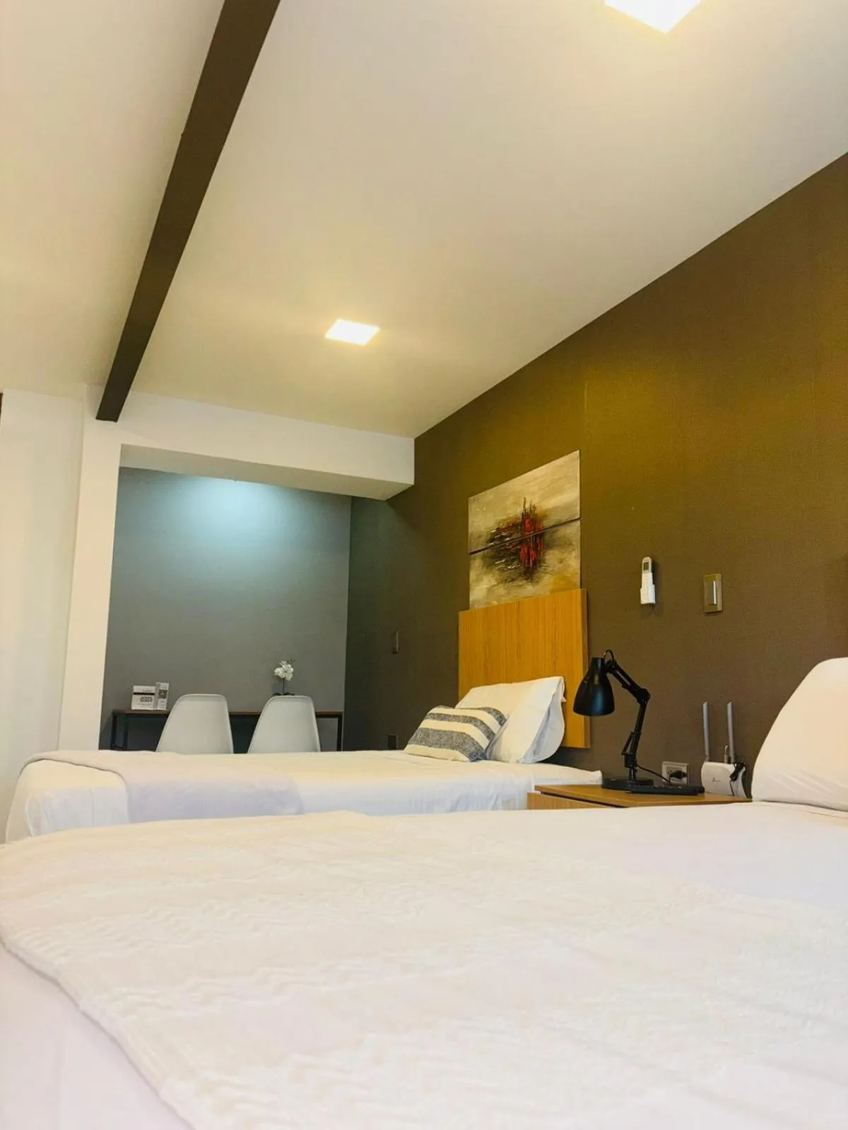 Bed in Hotel Bambu Milla De Oro