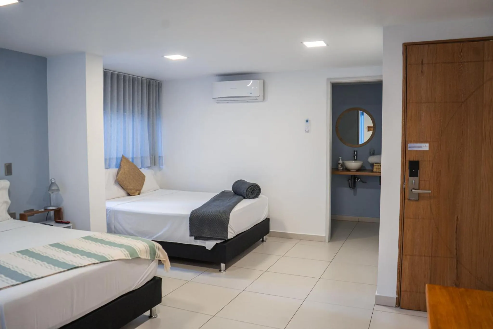 Bed in Hotel Bambu Milla De Oro