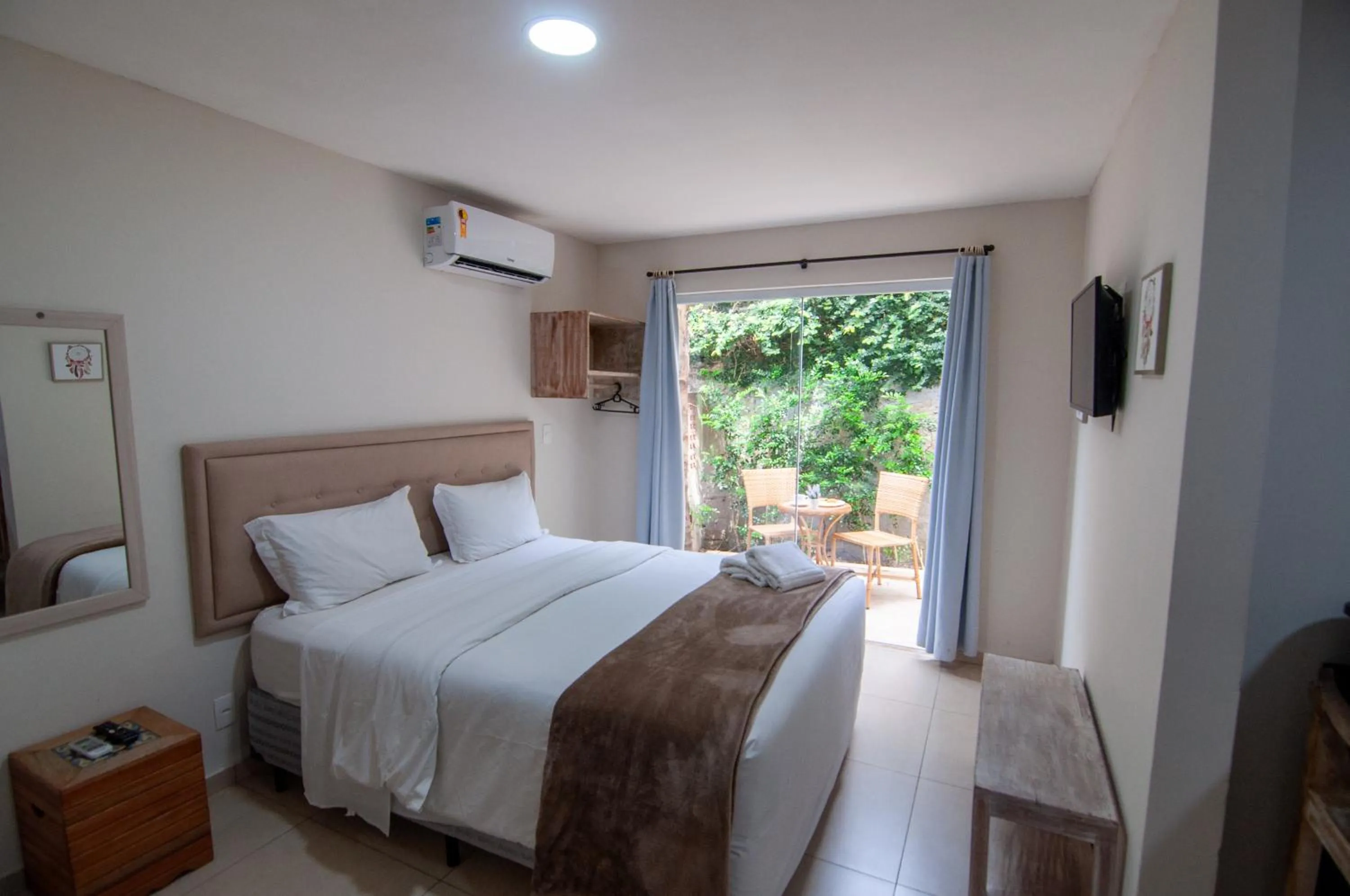 Bedroom in Pousada Maktub