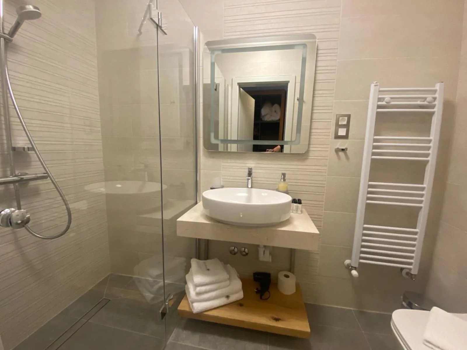 Bathroom in Hotel Radetzky