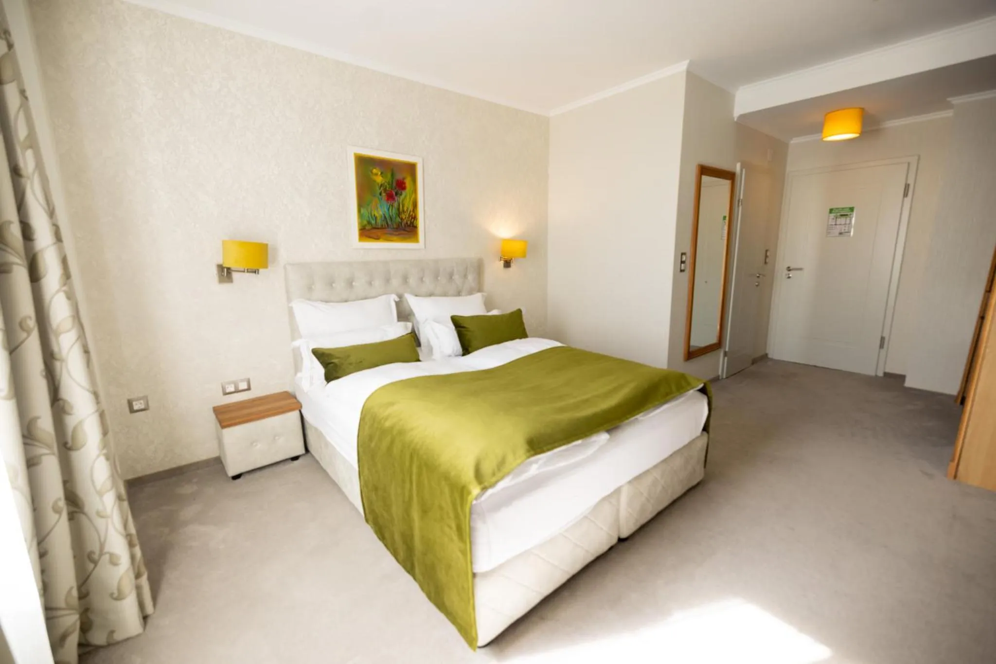 Bed in Hotel Radetzky