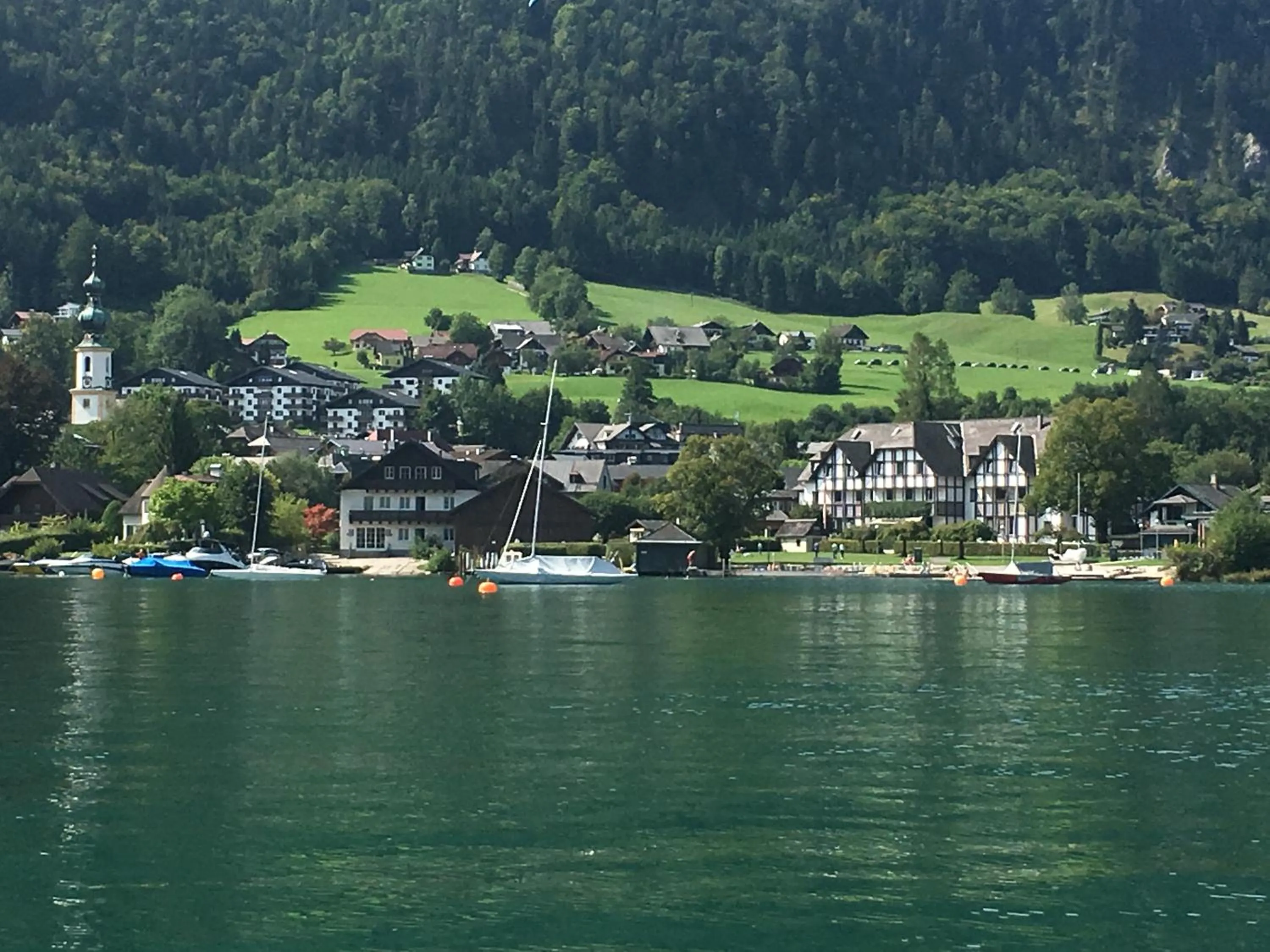 Bird's eye view in Hotel Radetzky