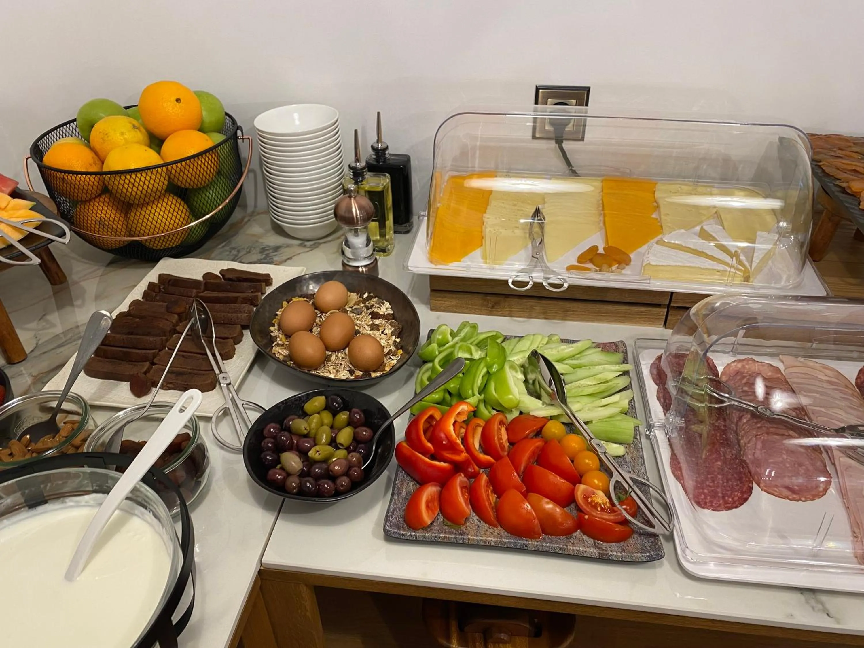 Buffet breakfast in Hotel Radetzky