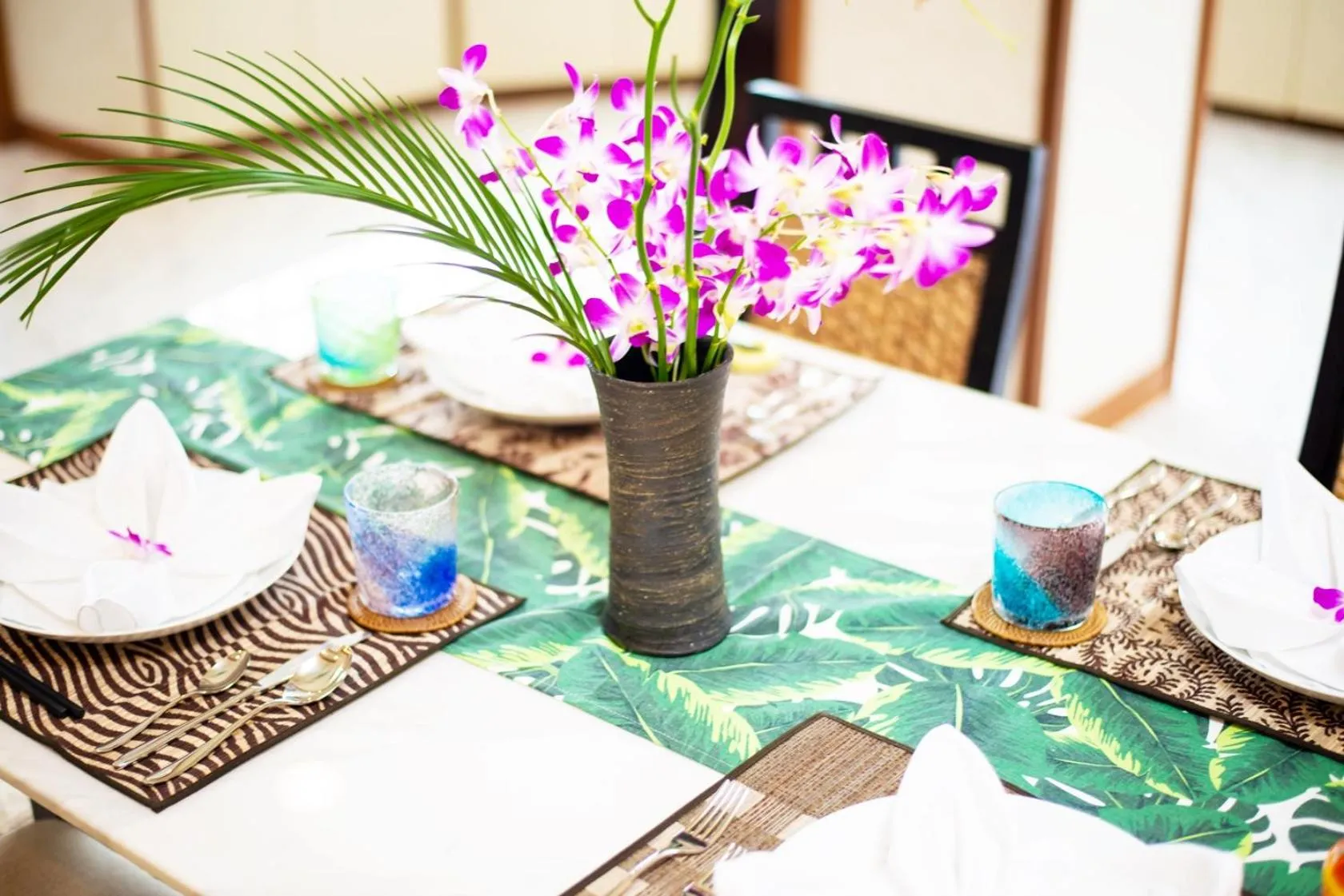 Dining area in Palm Villa Ishigakijima yugafu