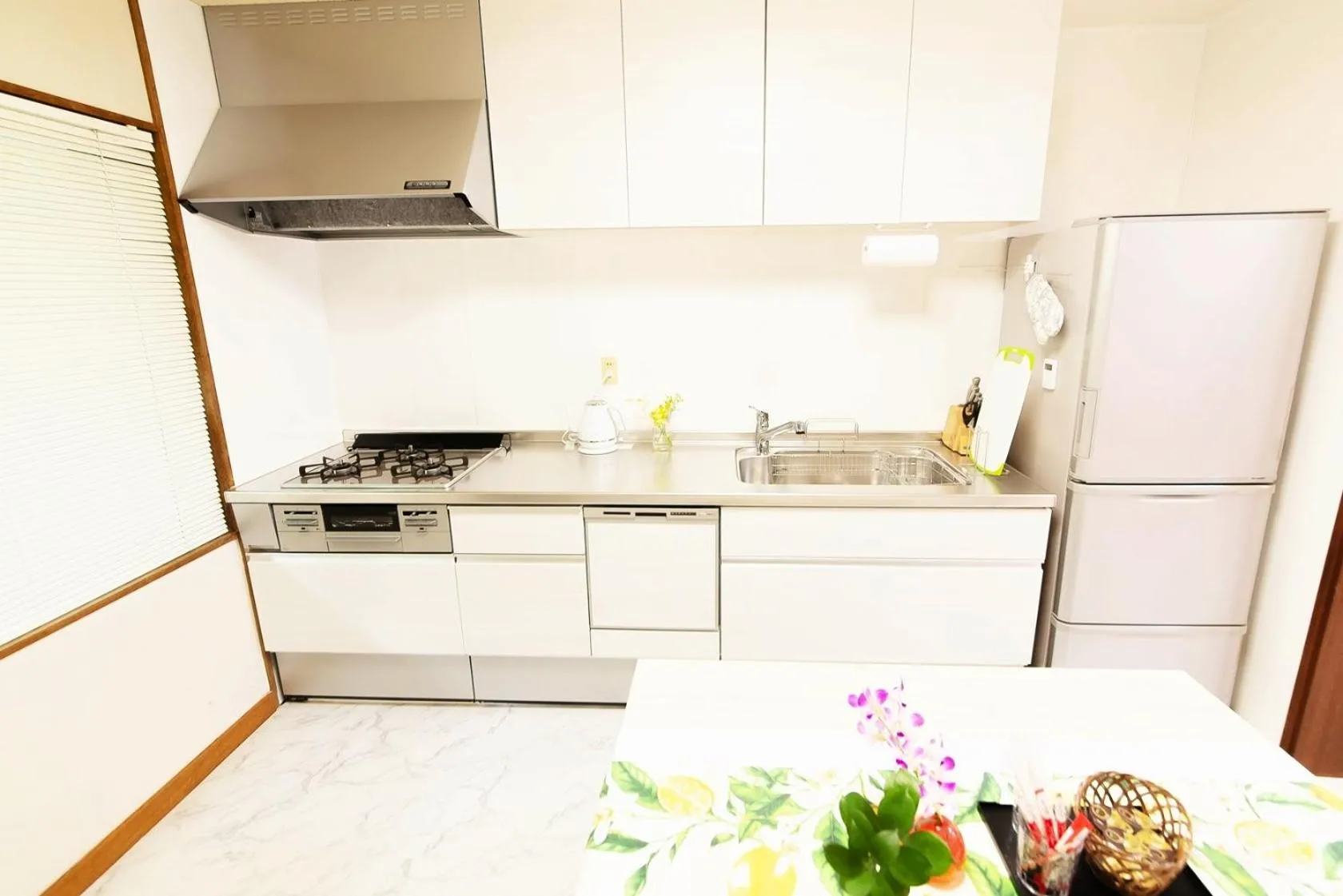 Kitchen or kitchenette in Palm Villa Ishigakijima yugafu