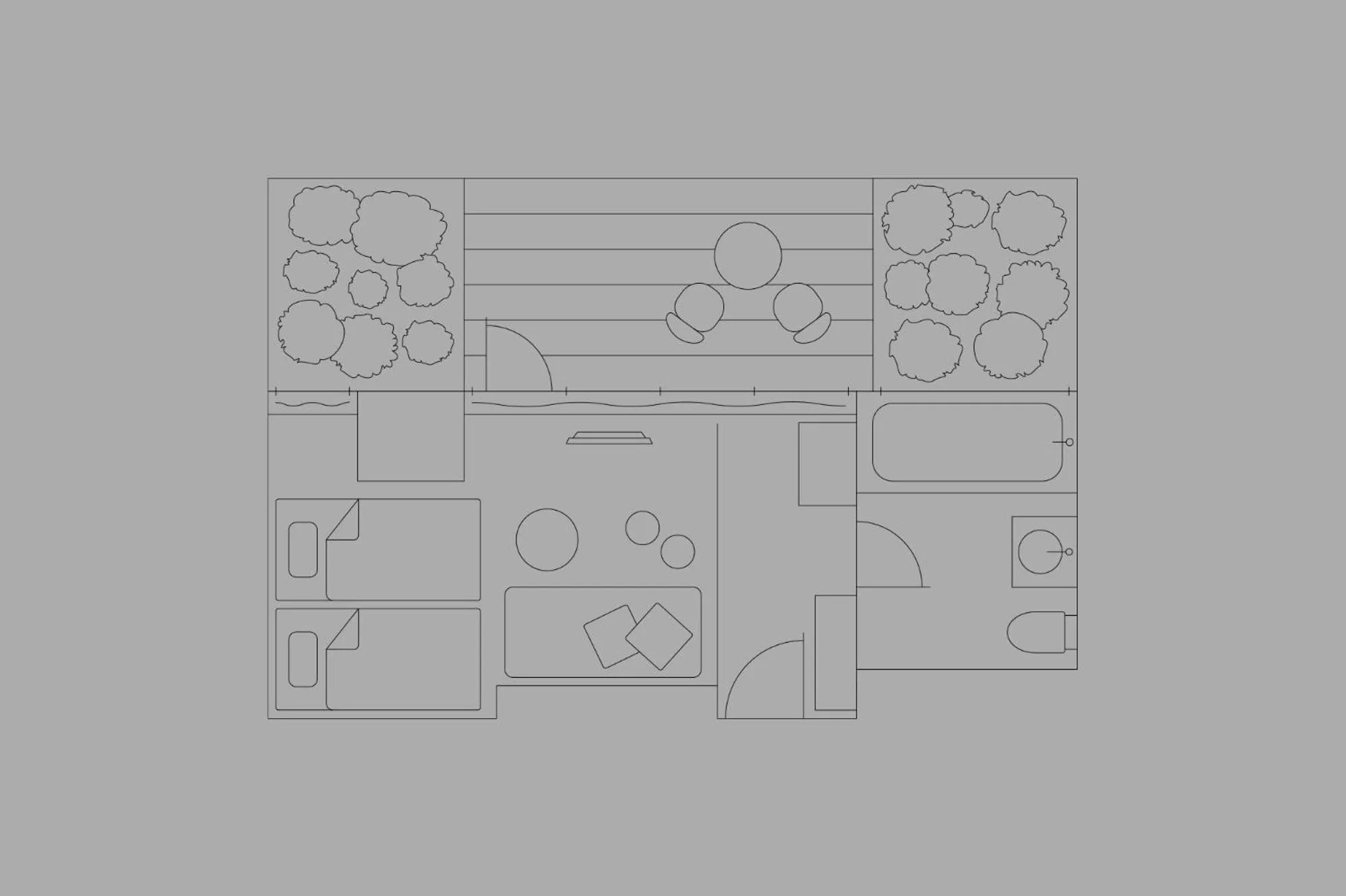 Floor plan in toggle hotel suidobashi TOKYO