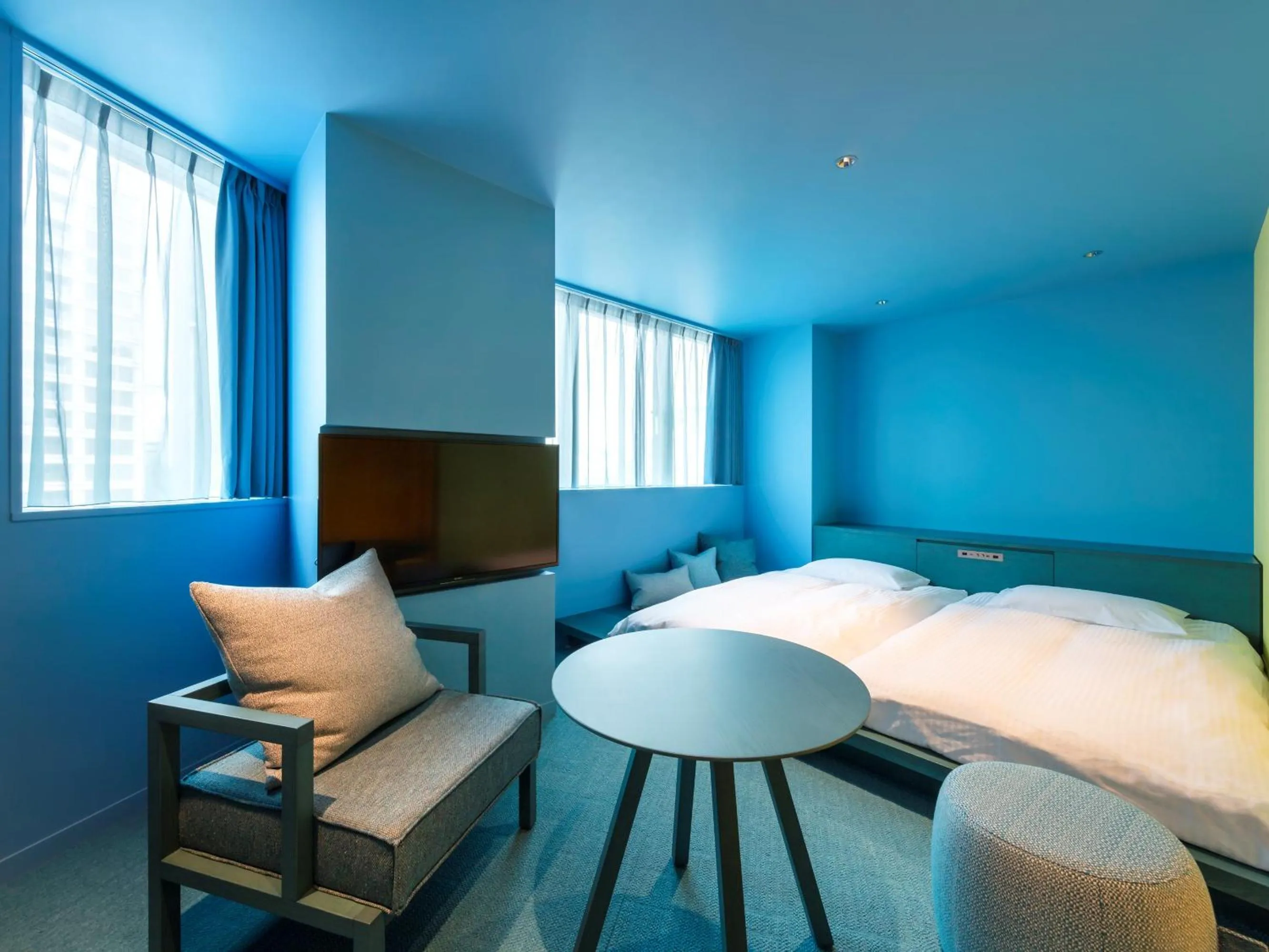 Bed in toggle hotel suidobashi TOKYO