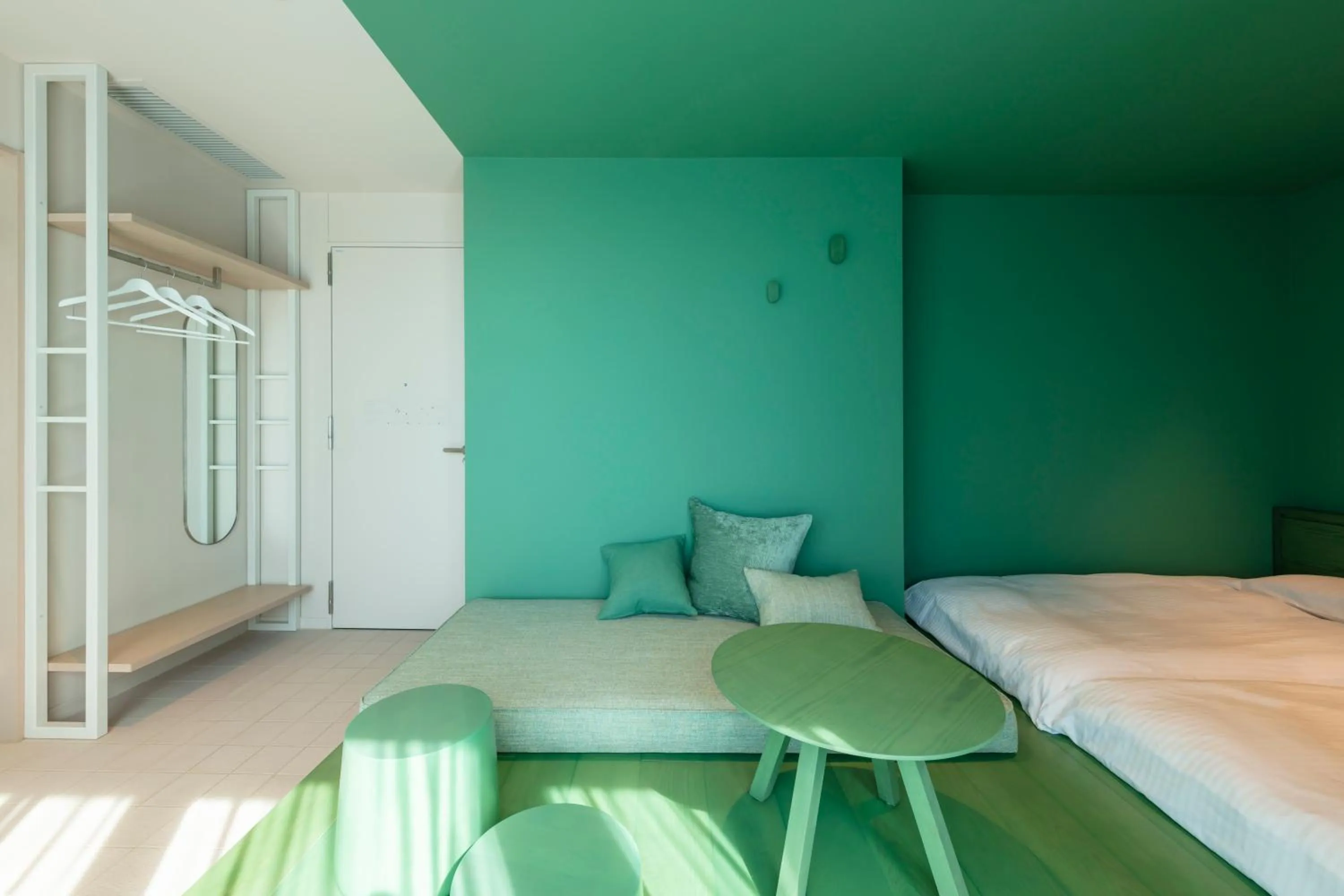 Bed in toggle hotel suidobashi TOKYO