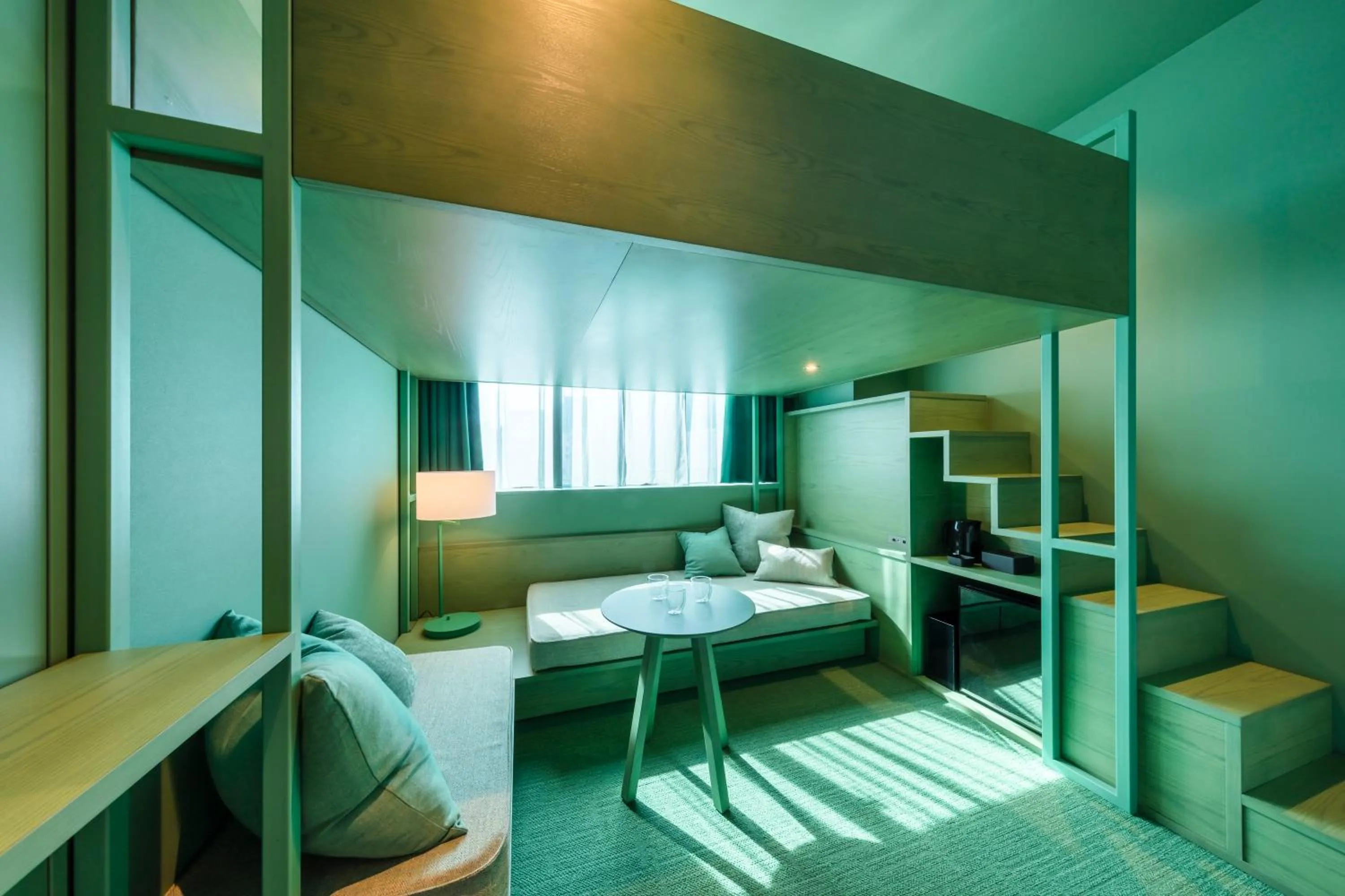 Bed in toggle hotel suidobashi TOKYO