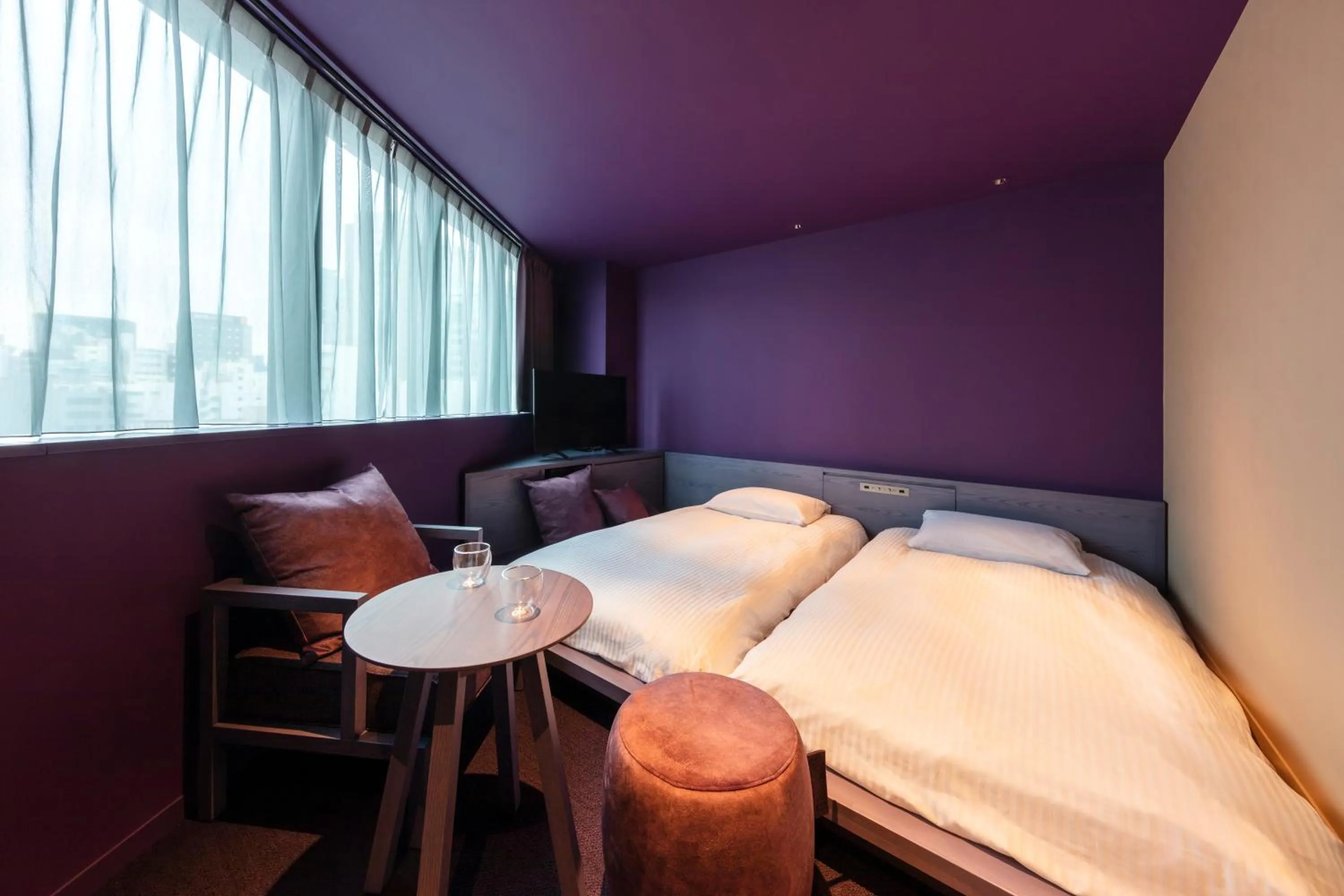 Bed in toggle hotel suidobashi TOKYO