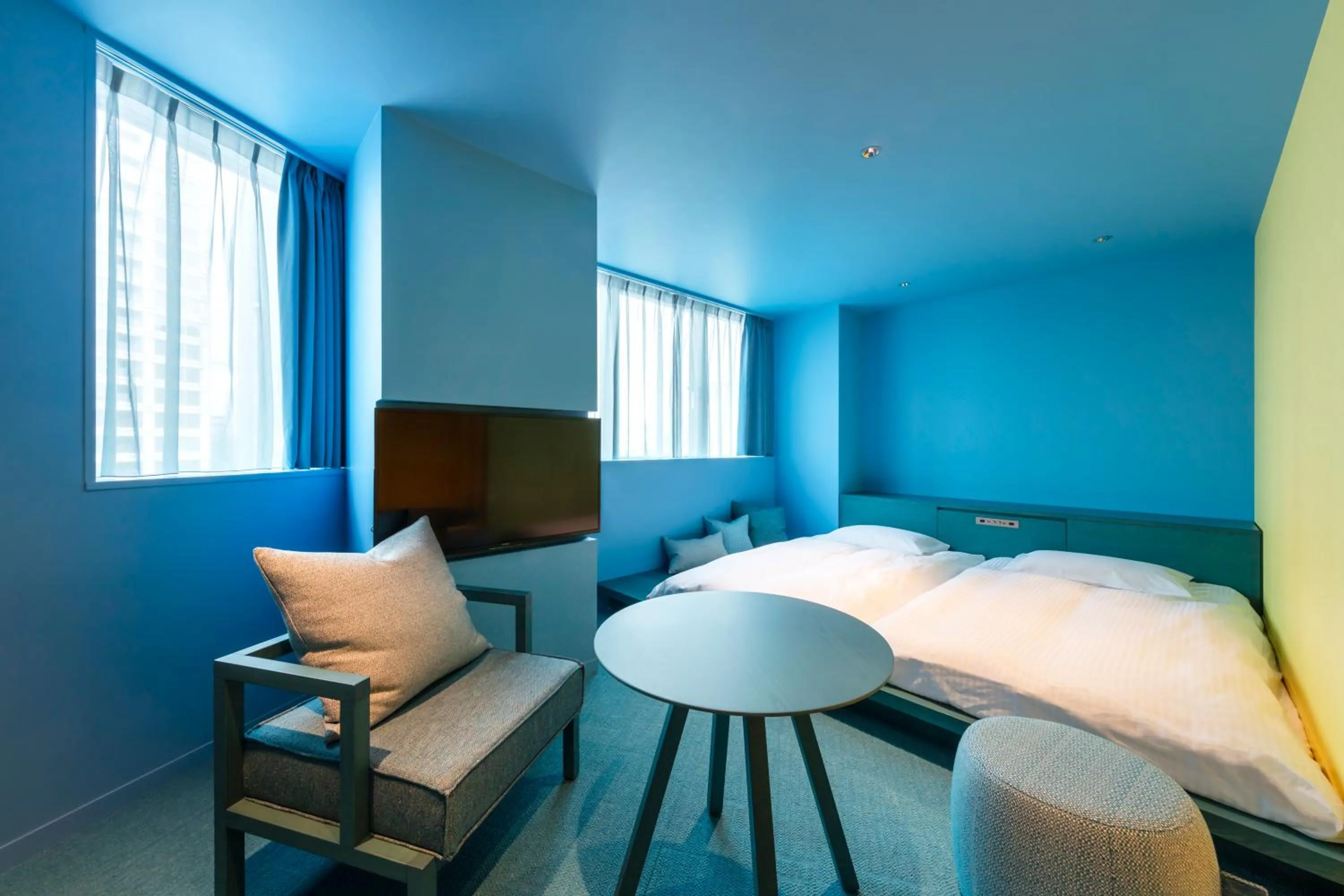 Bed in toggle hotel suidobashi TOKYO