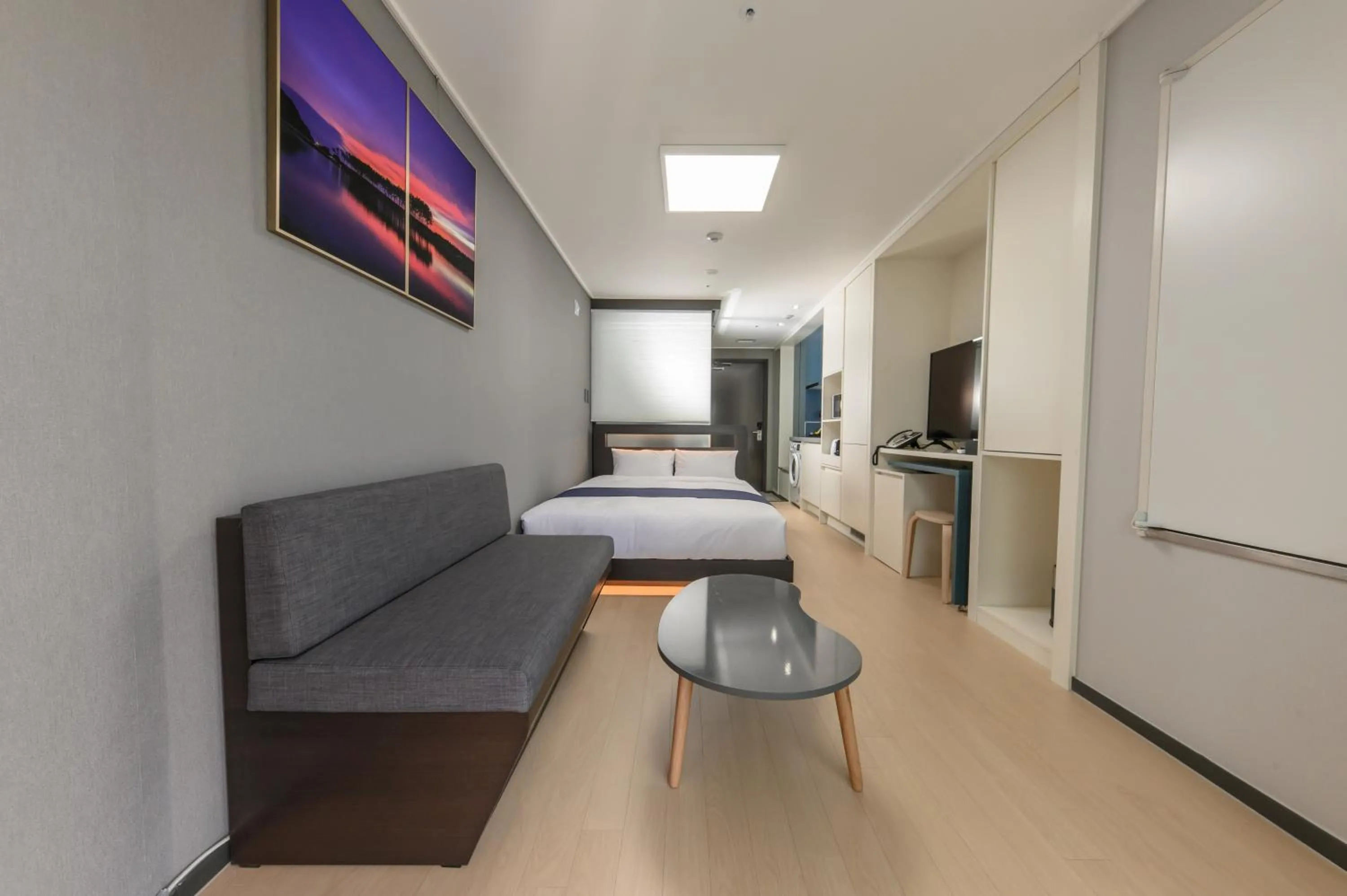 Bed in Risen Ocean Park Hotel