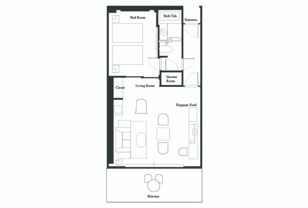 Photo of the whole room in EXES Ishigaki