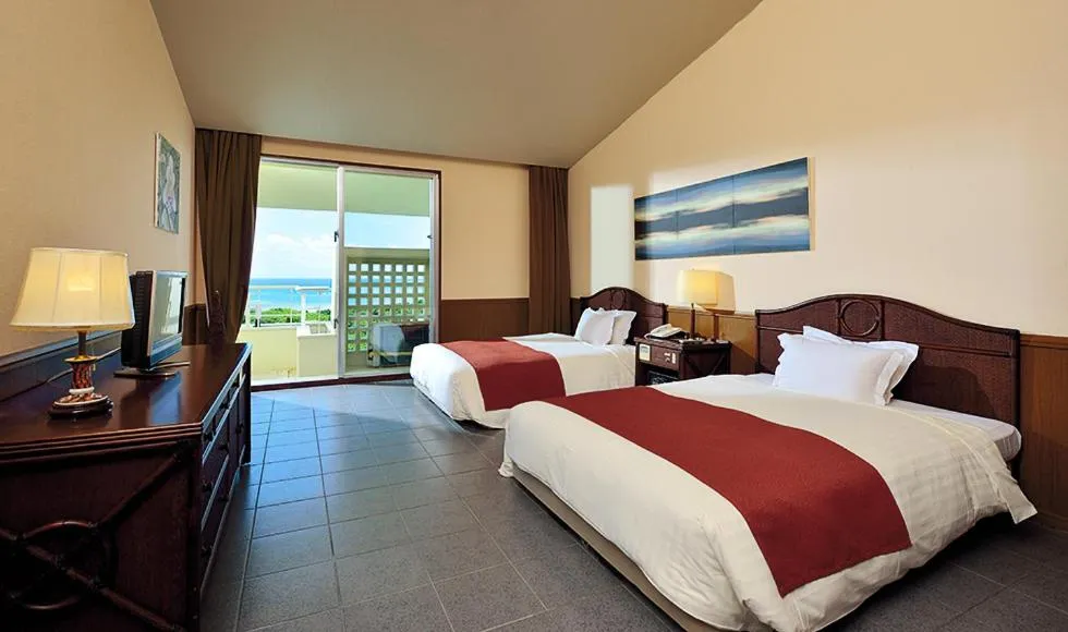 Photo of the whole room, Bed in EXES Ishigaki