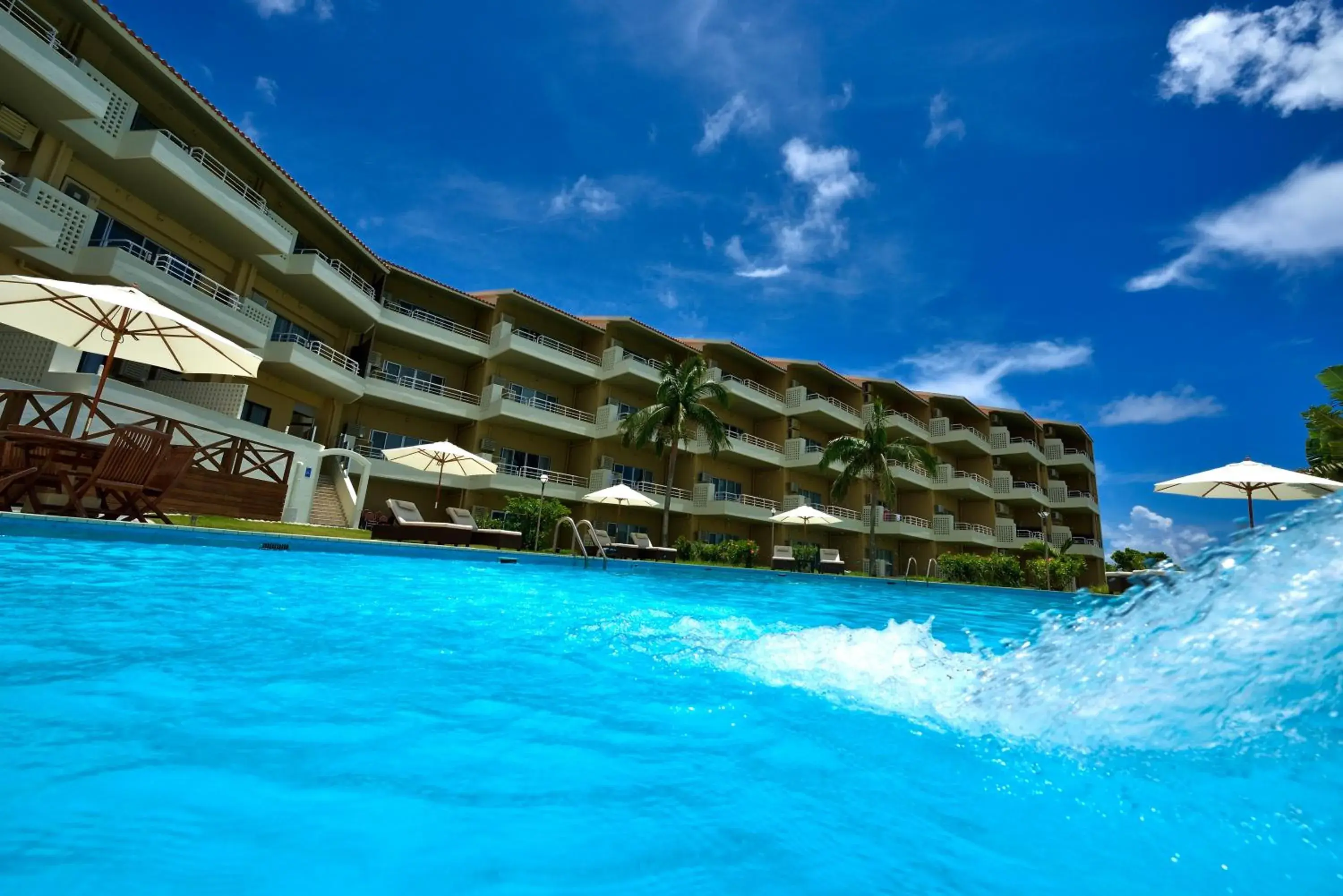 Pool view in EXES Ishigaki Pool view in EXES Ishigaki