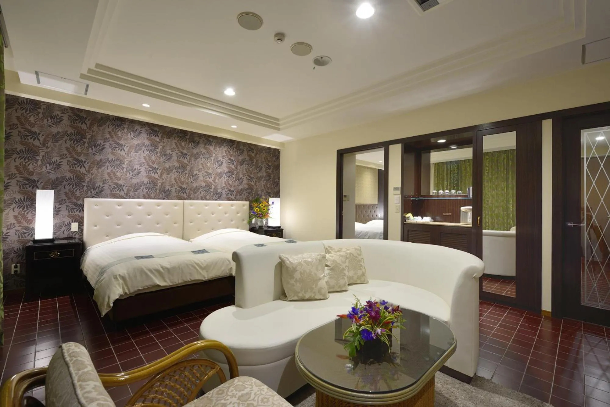 Photo of the whole room, Bed in EXES Ishigaki