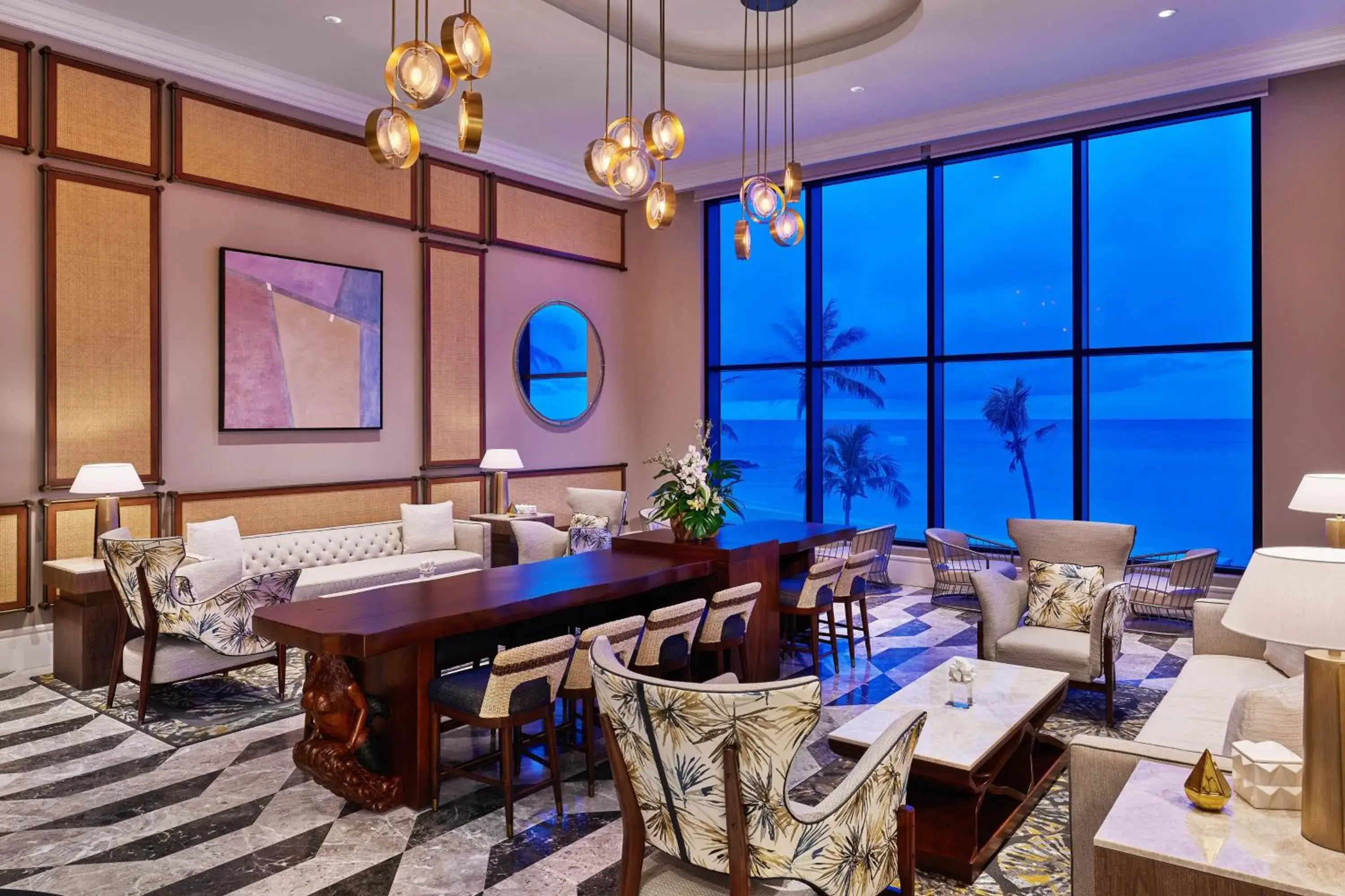 Lounge or bar in The St Regis Bermuda Resort Lounge or bar in The St Regis Bermuda Resort