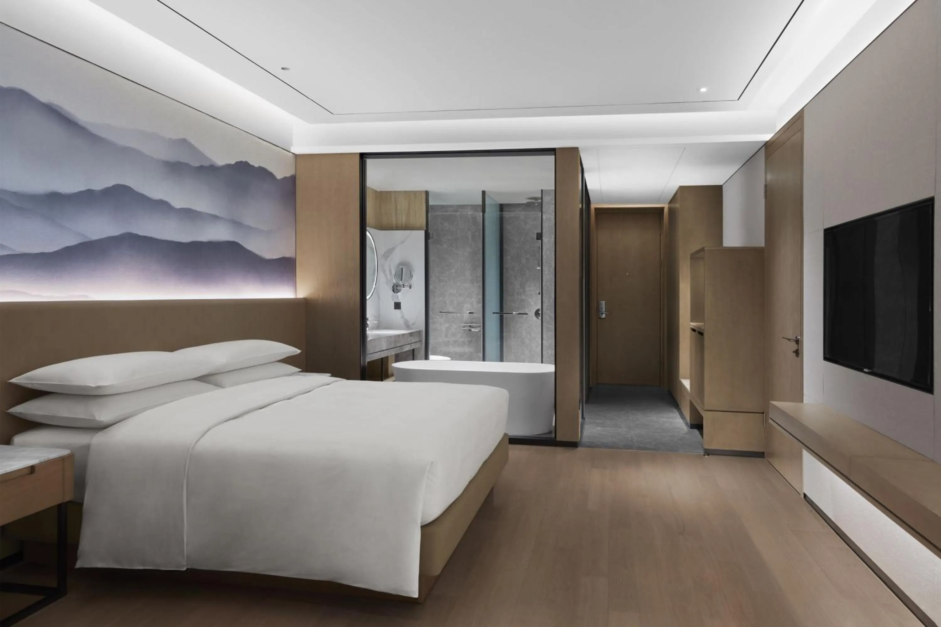 Photo of the whole room, Bed in Sheraton Fuqing Hotel