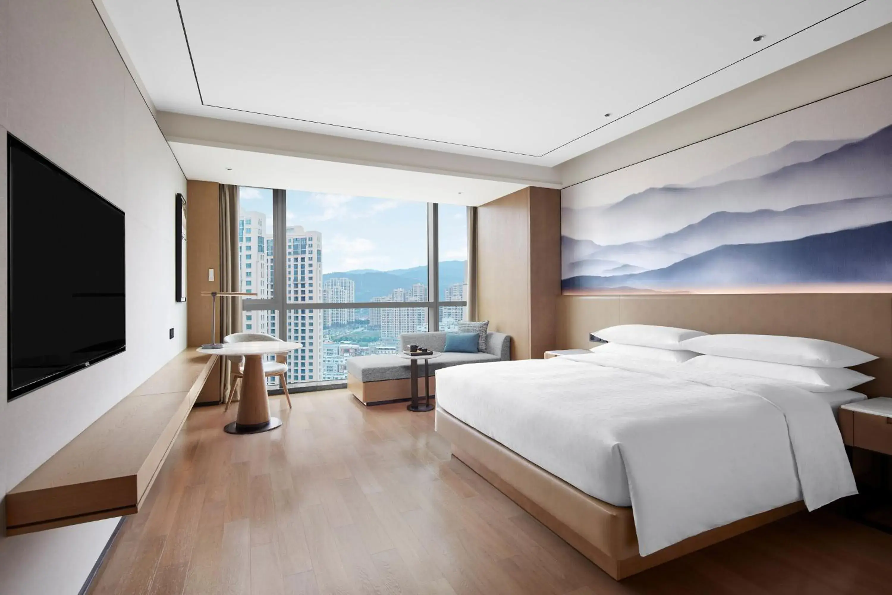 Superior King, City view in Sheraton Fuqing Hotel Superior King, City view in Sheraton Fuqing Hotel