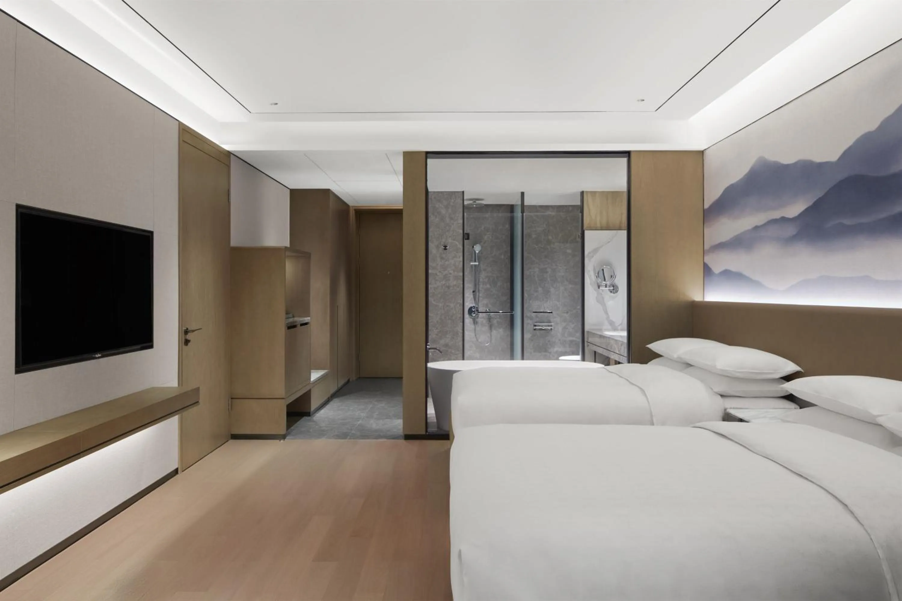 Photo of the whole room, Bed in Sheraton Fuqing Hotel