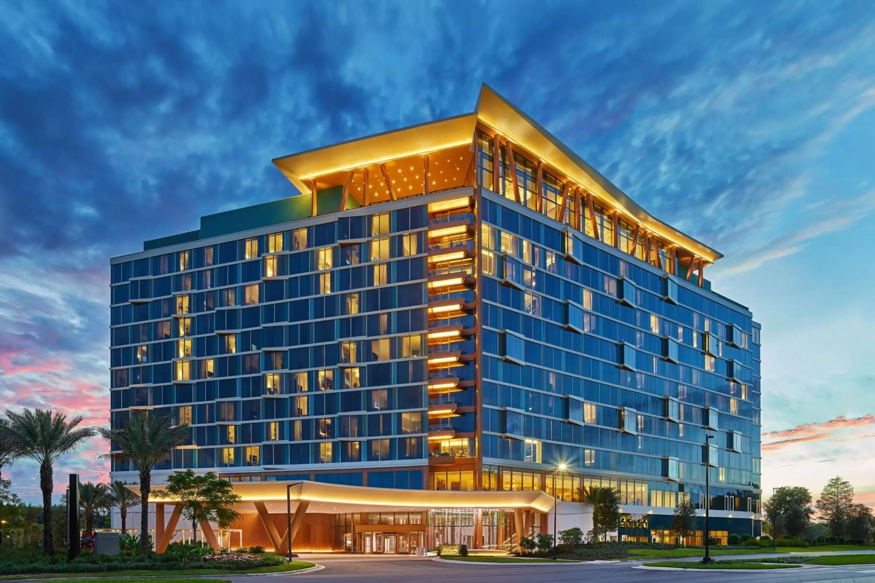 Property building in Walt Disney World Swan Reserve Property building in Walt Disney World Swan Reserve