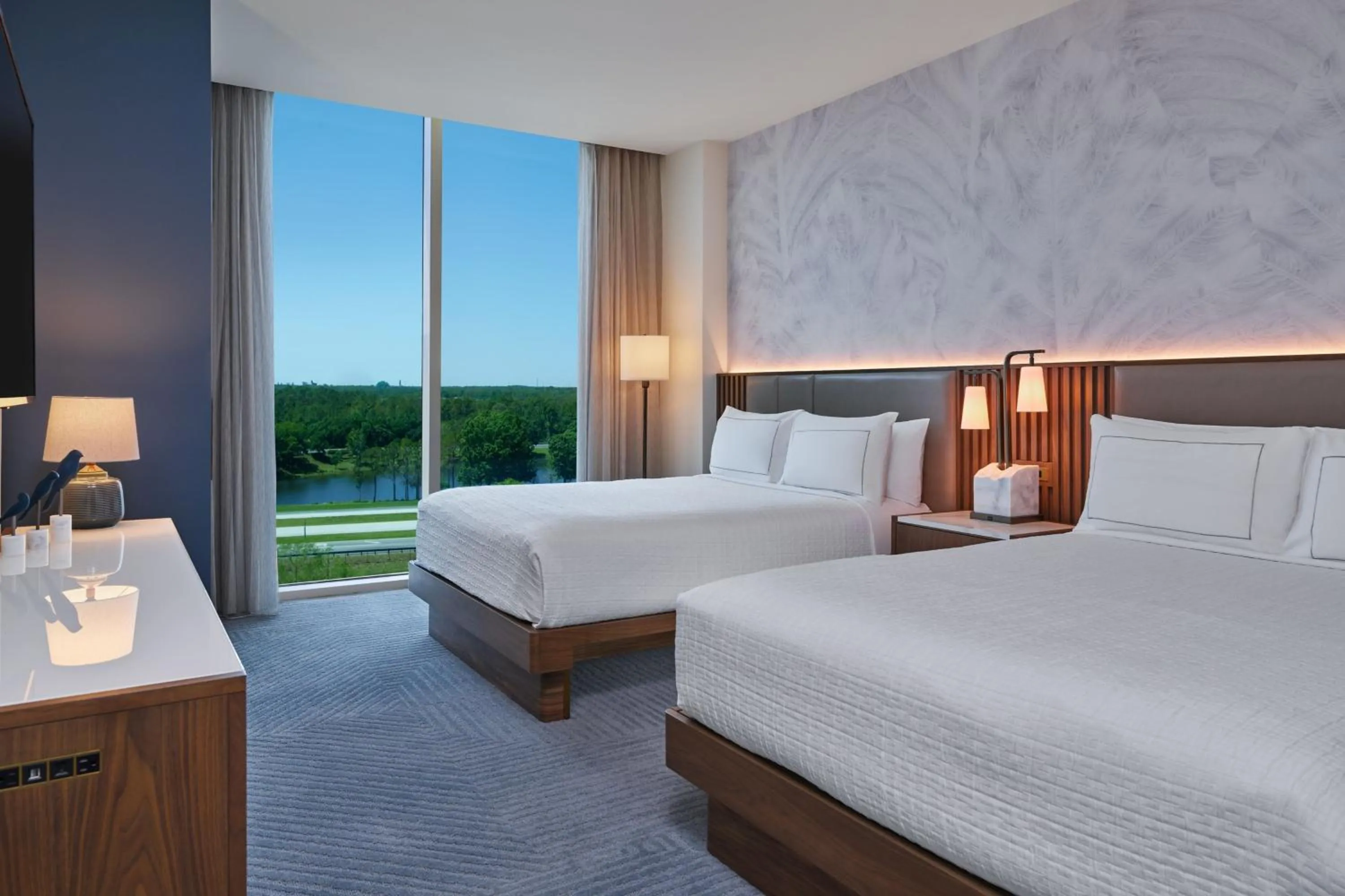 Bedroom, Bed in Walt Disney World Swan Reserve