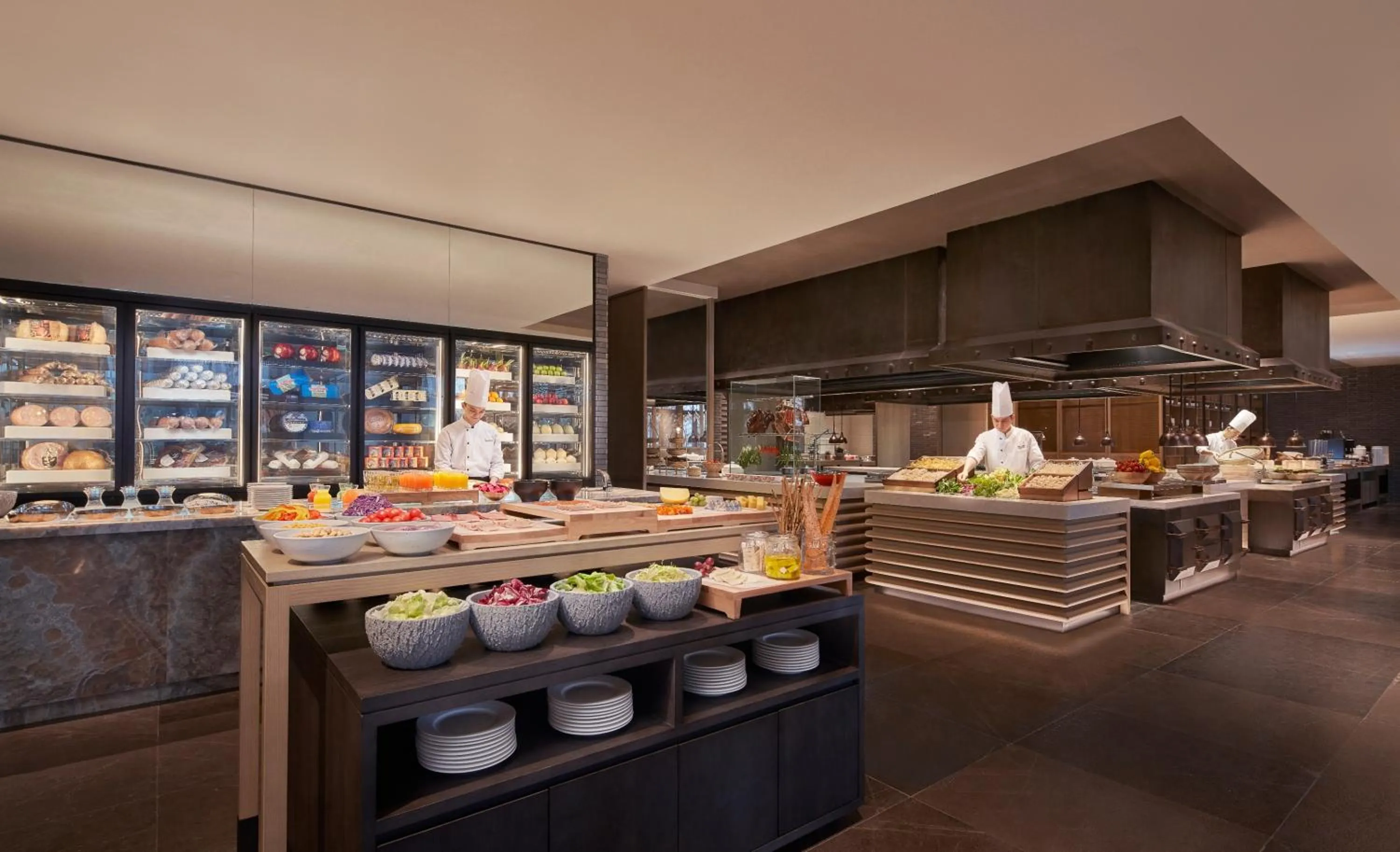 Breakfast in Liyang Marriott Hotel