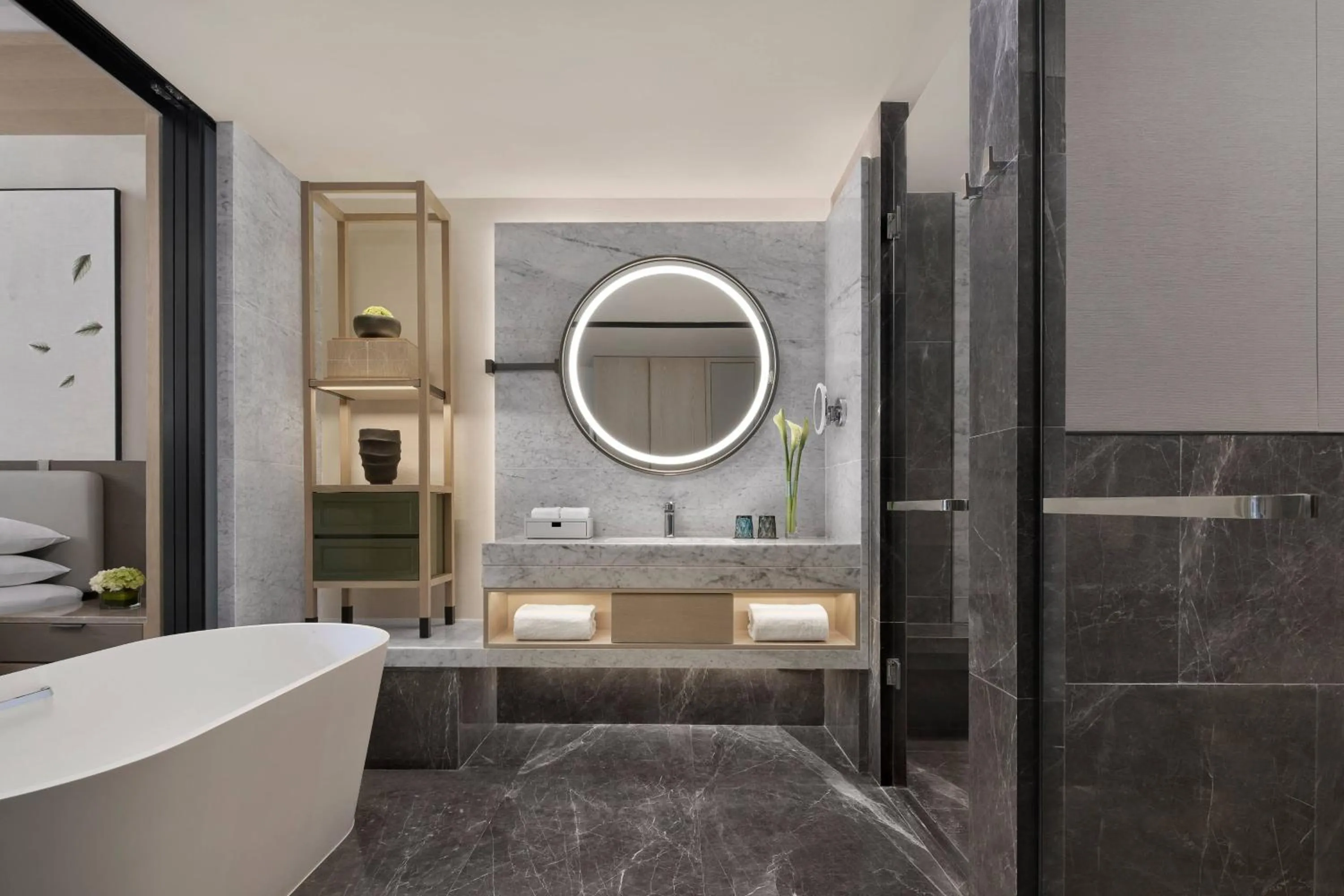 Bathroom in Liyang Marriott Hotel