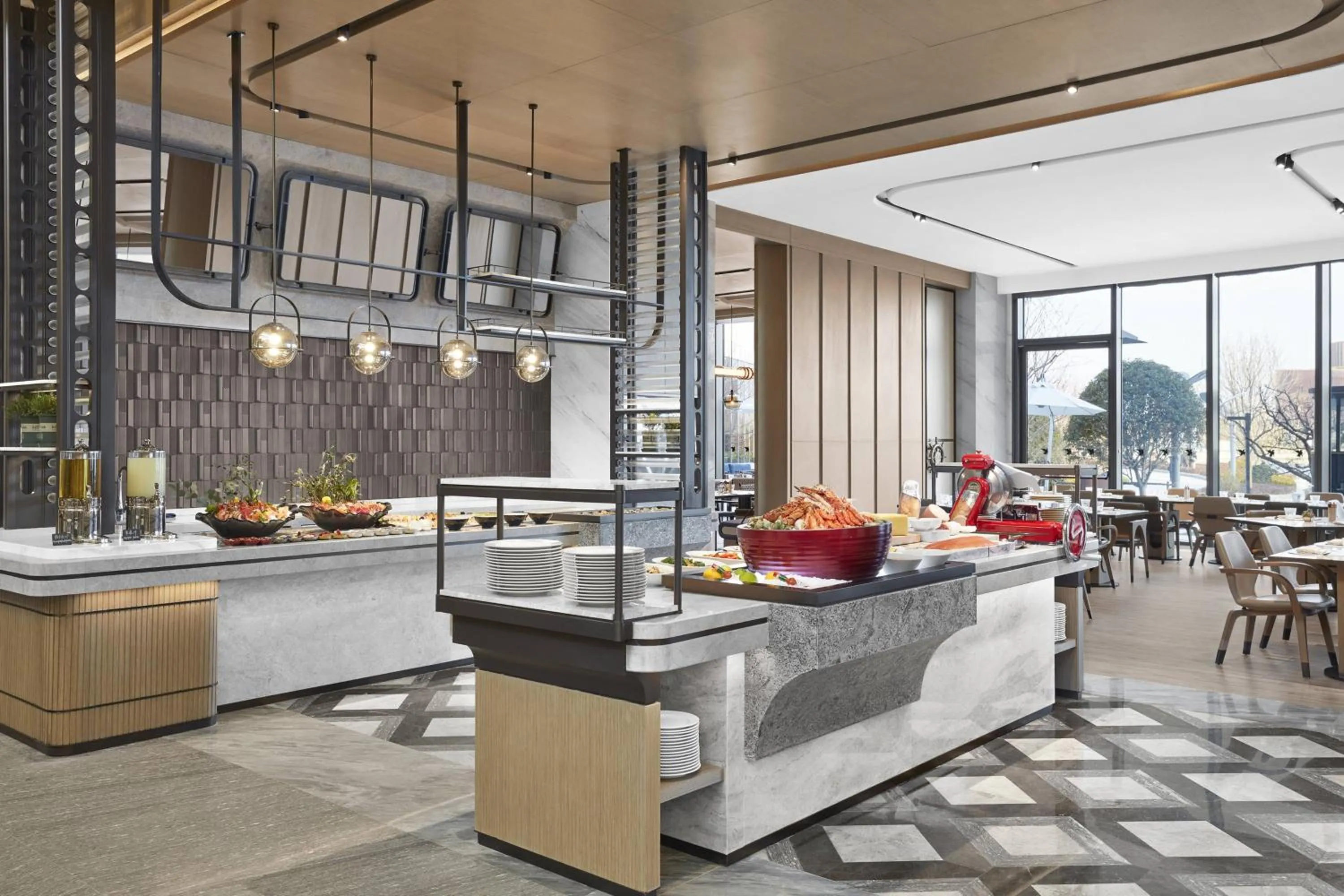 Kitchen or kitchenette in JW Marriott Shanghai Fengxian