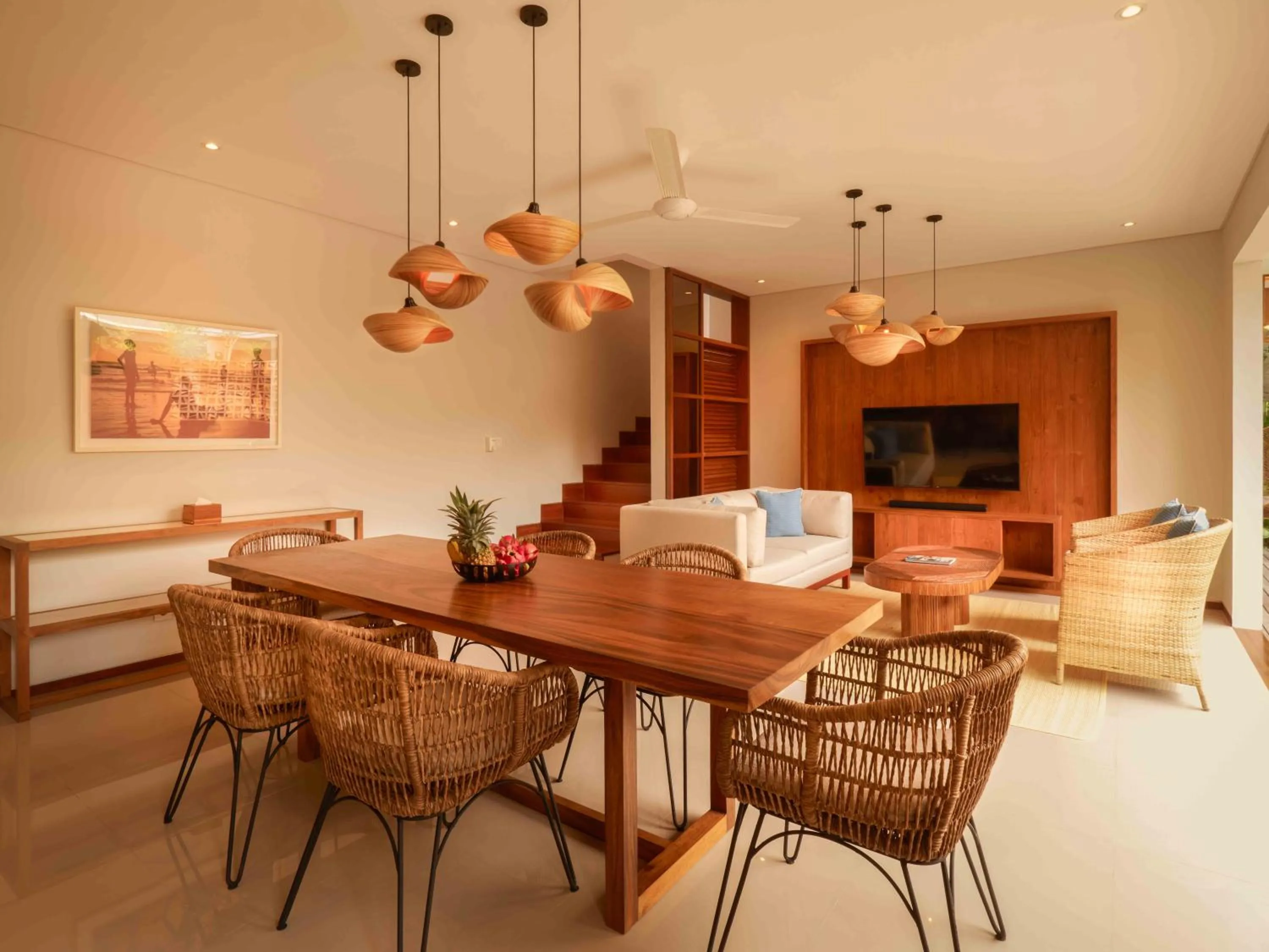 Living room in Agra & Amurti Villas