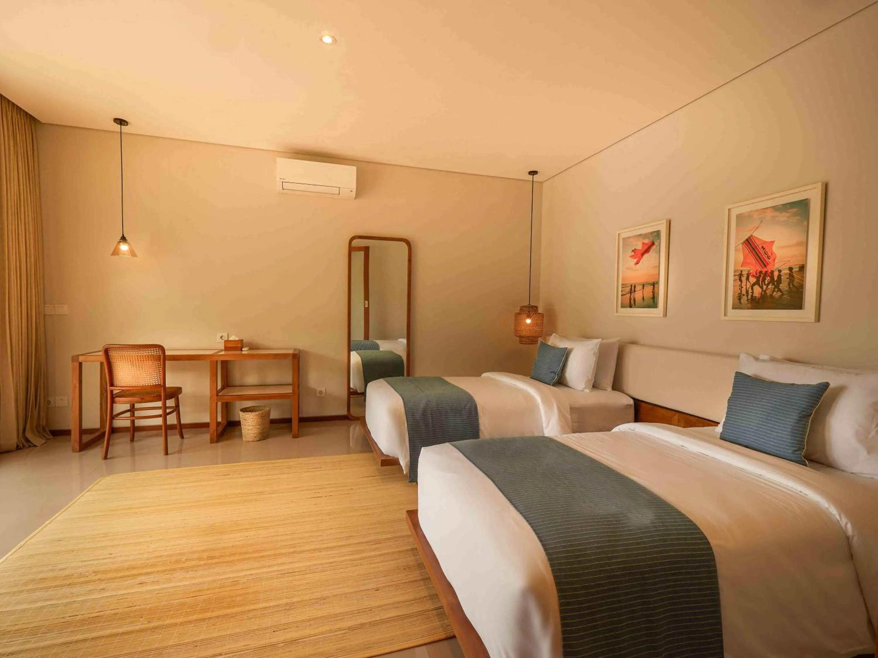 Bed in Agra & Amurti Villas