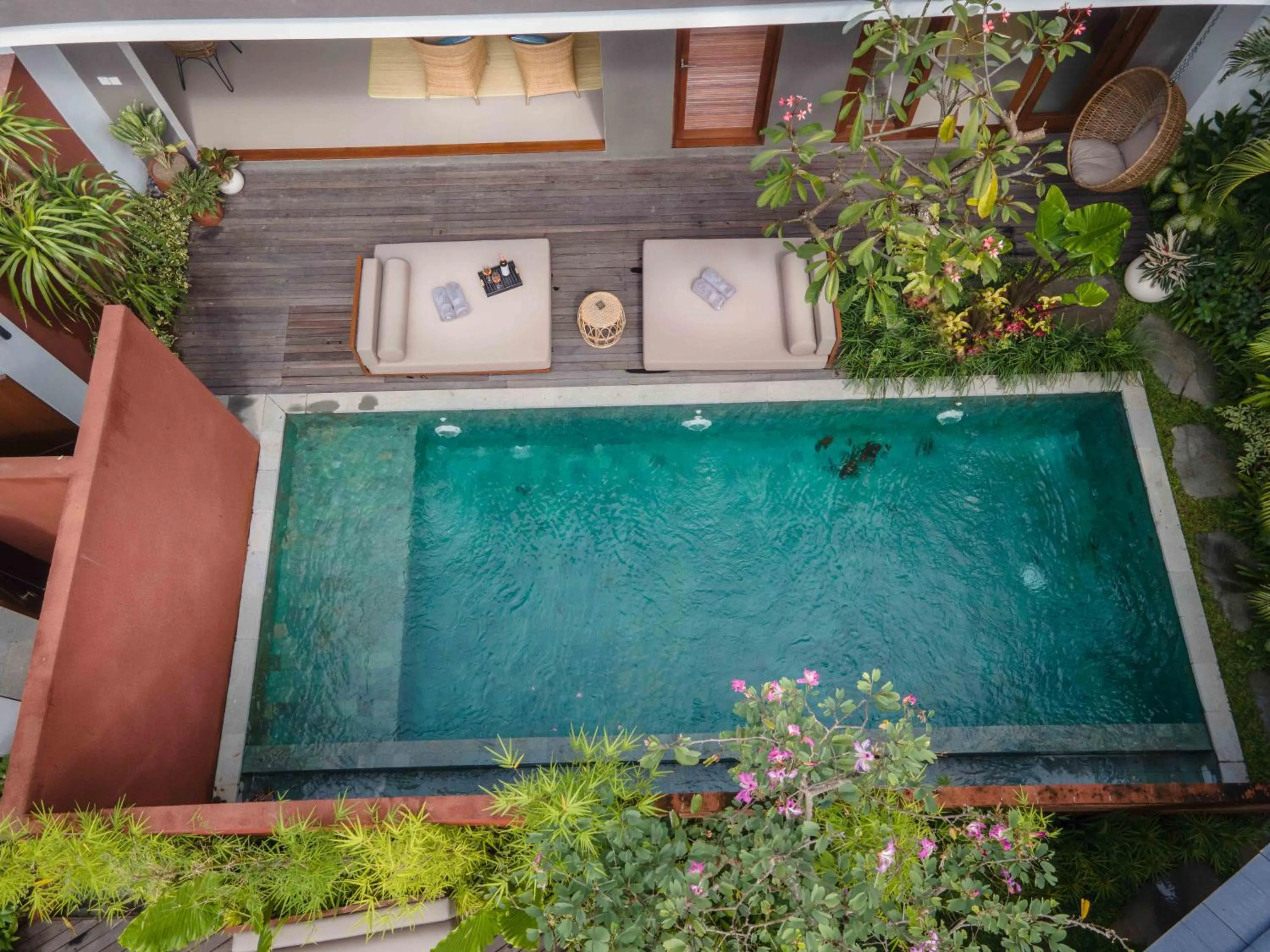 Garden view in Agra & Amurti Villas