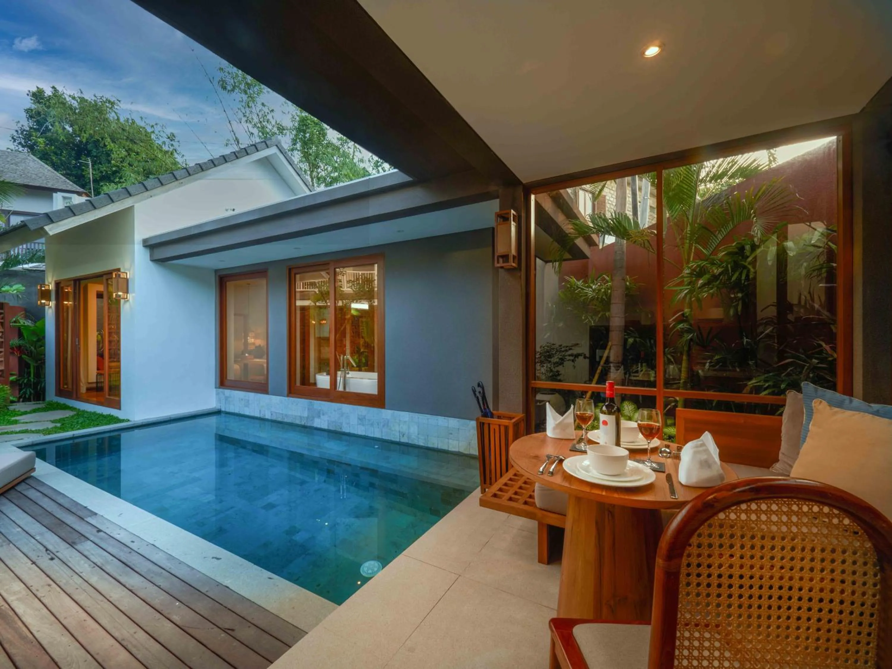 Living room in Agra & Amurti Villas