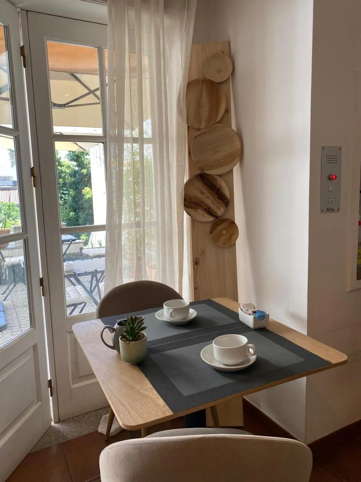 Decorative detail in Hotel Residencial Dora